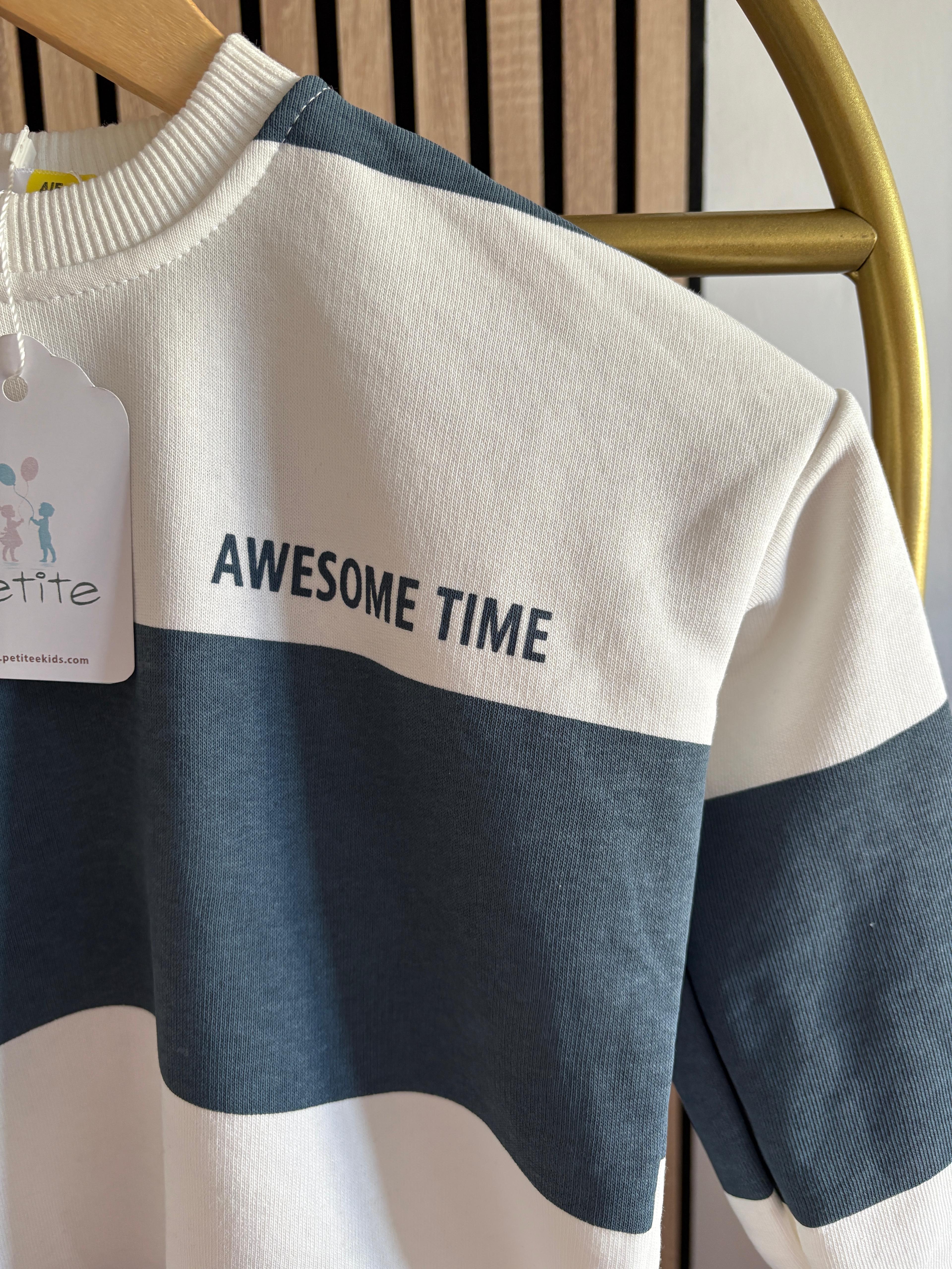AWESOME TIME - ÇİZGİLİ TAKIM
