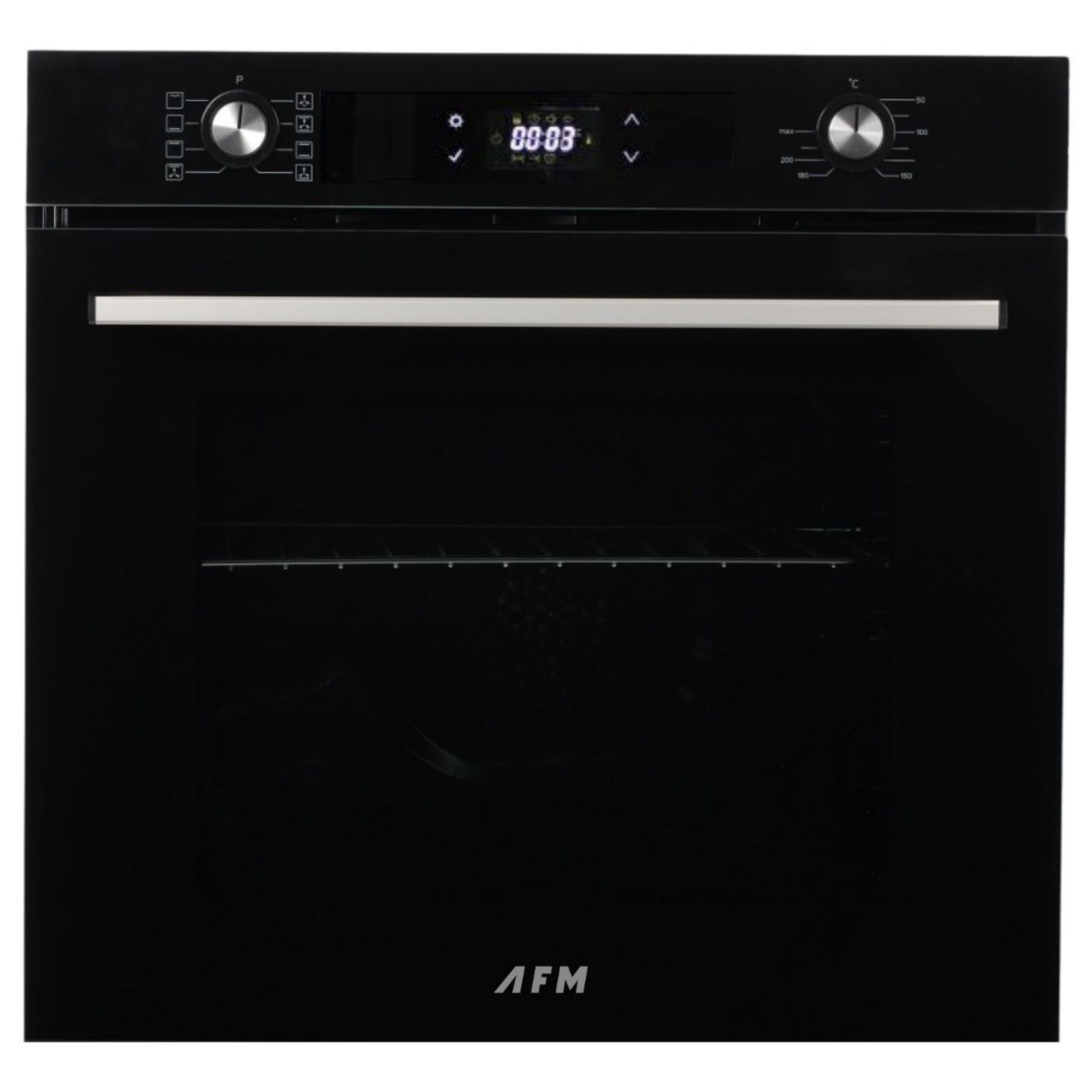 EminçelikEminçelik ve AFM TECH Markalı / ChR 5 Gözlü 1'WOK Siyah Ankastre Set ( 22 385 + FM7700 + FM3400 )