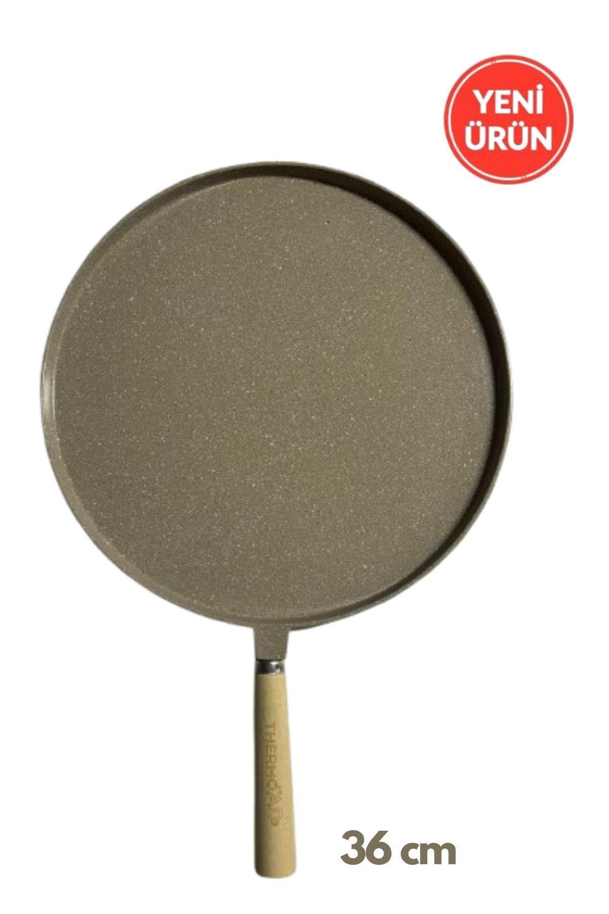 ThermoadThermoad 2'Li Vizon Set (Gözleme Tavası 36 Cm-3'Lü 18-20-22 Cm Güveç Sahan Set Kapaksız )