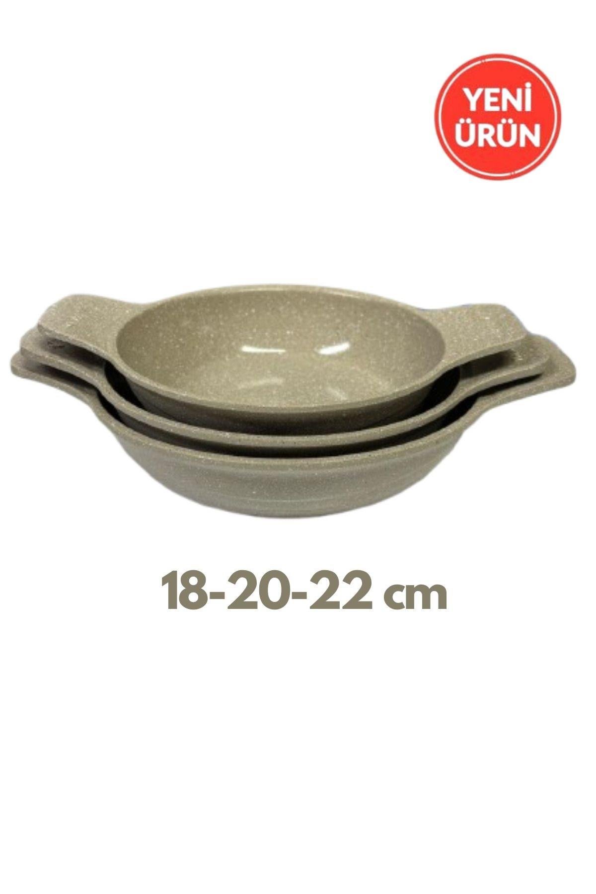 ThermoadThermoad 2'Li Vizon Set (Gözleme Tavası 36 Cm-3'Lü 18-20-22 Cm Güveç Sahan Set Kapaksız )