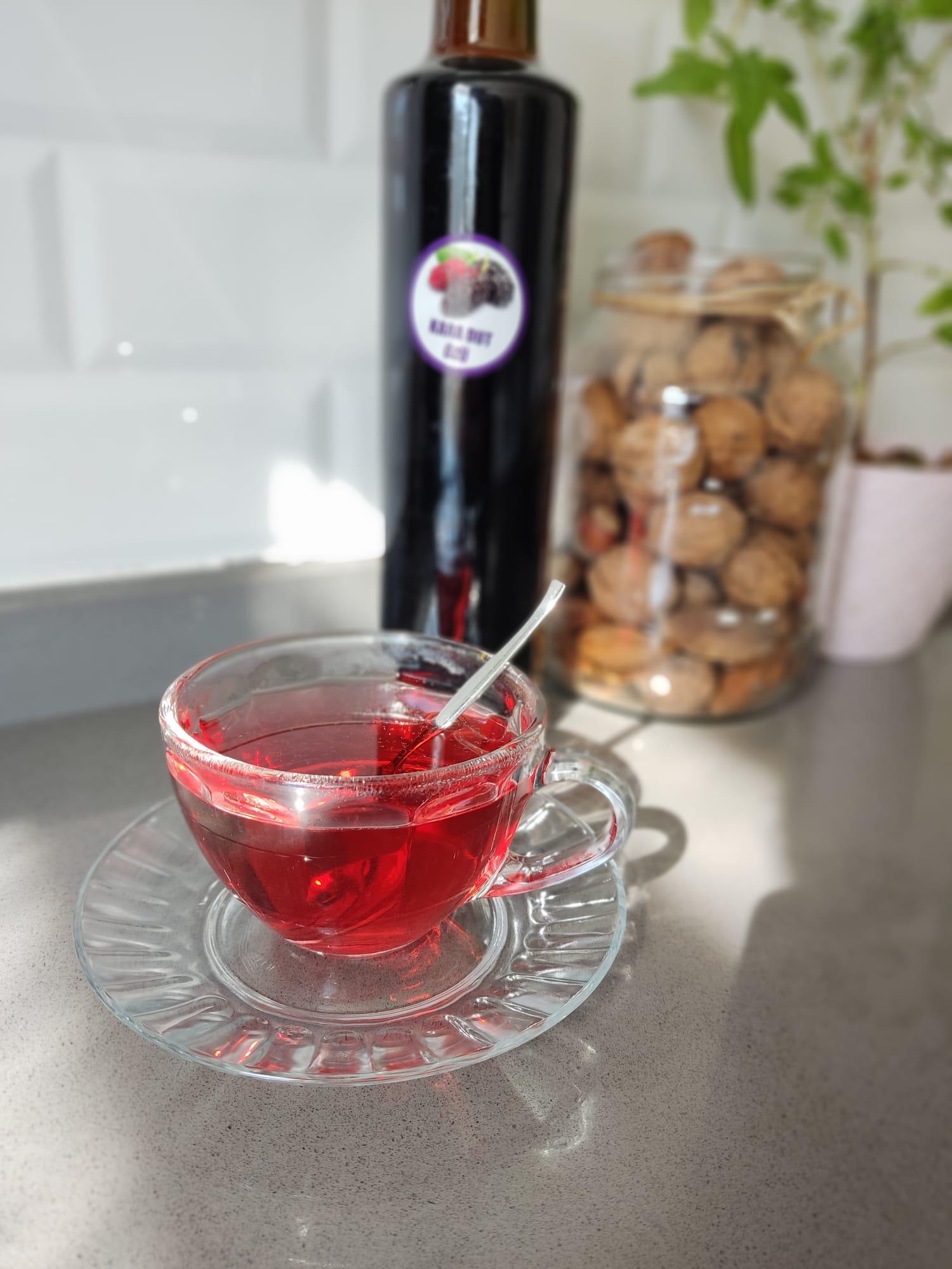 Soğuk Sıkım Karadut Özü