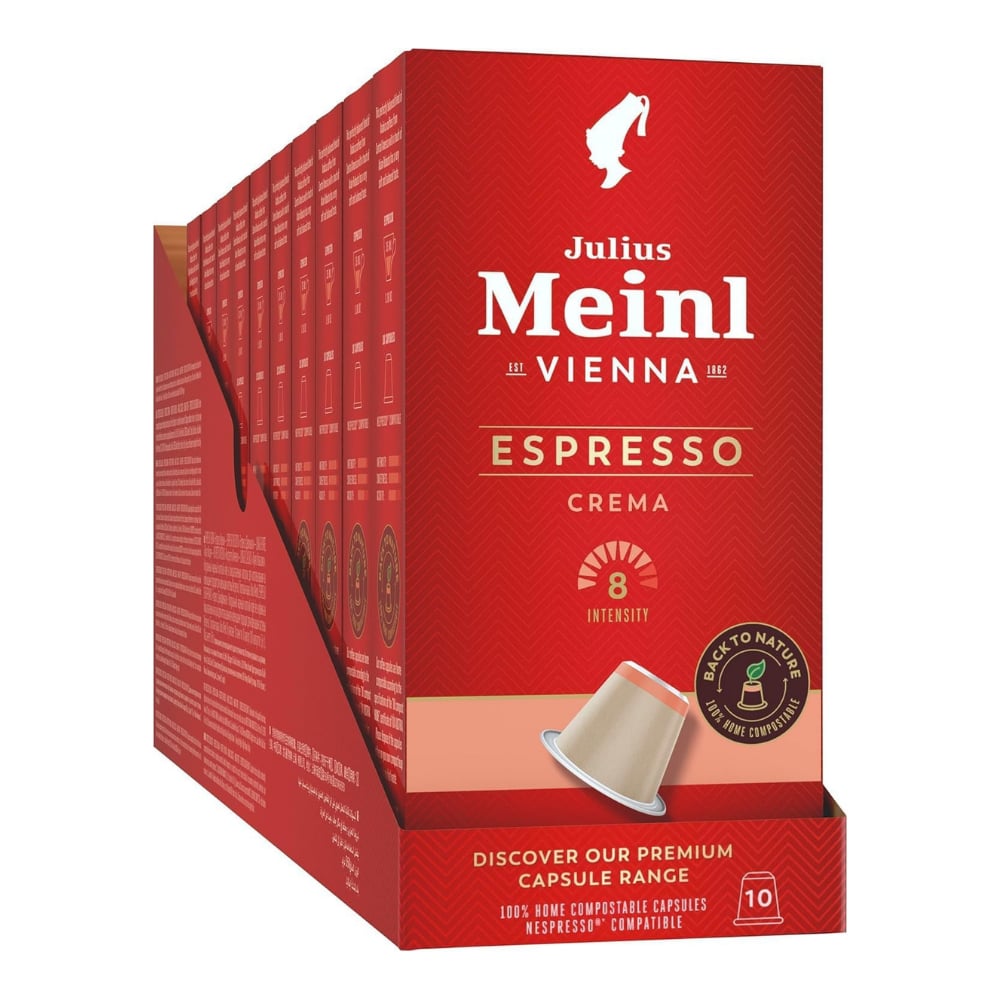 Espresso Crema Kapsül Kahve 100 Adet Biodegradable