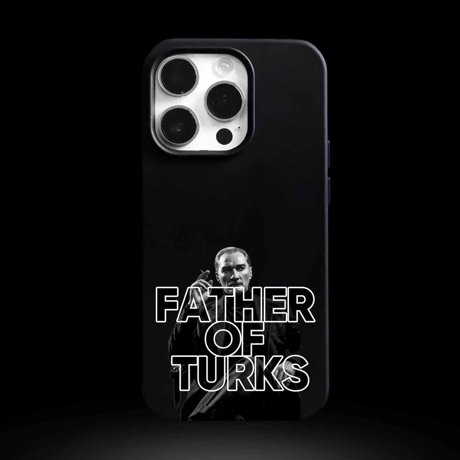 İphone Atatürk Baskılı Father Of Turks Tüm Model Lansman Kılıflar