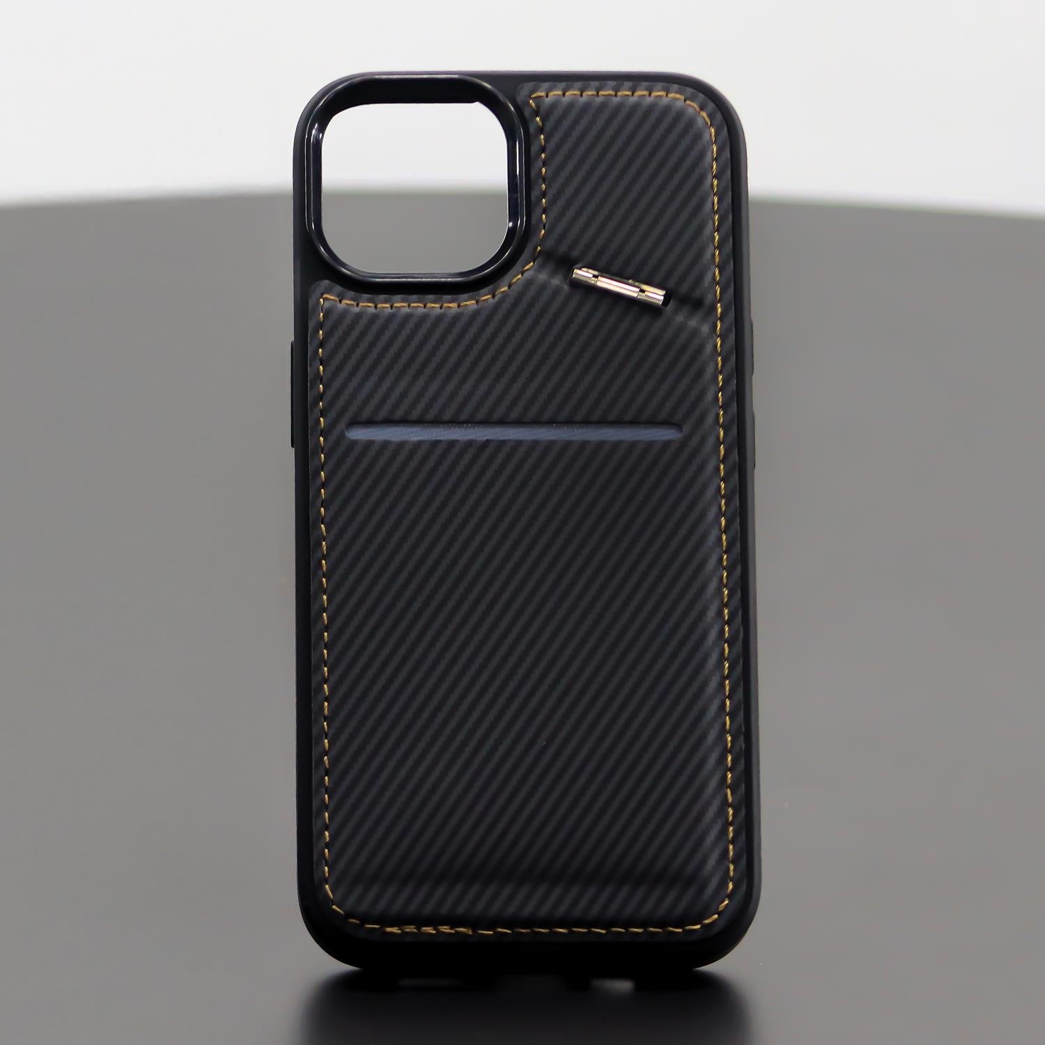 İphone Cüzdanlı Carbon Tüm Model Lansman Kılıflar