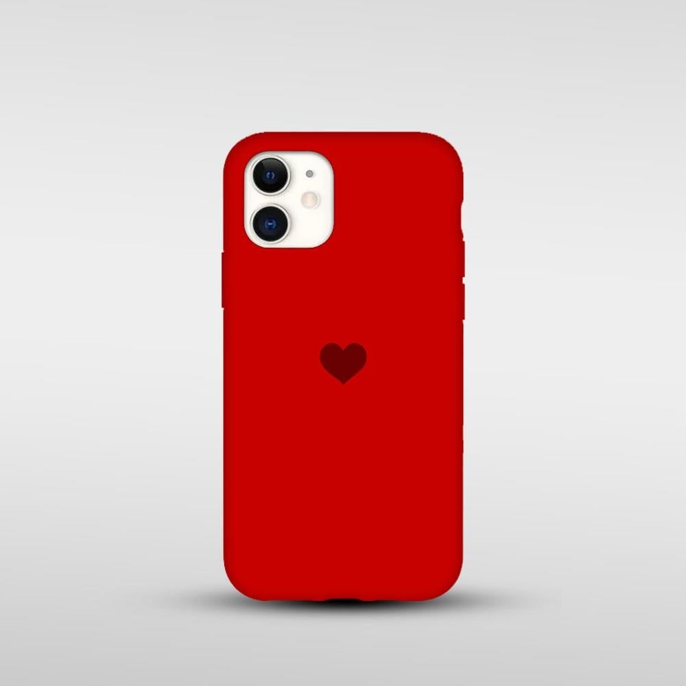 İphone Kalp Baskılı Tüm Model Lansman Kılıflar