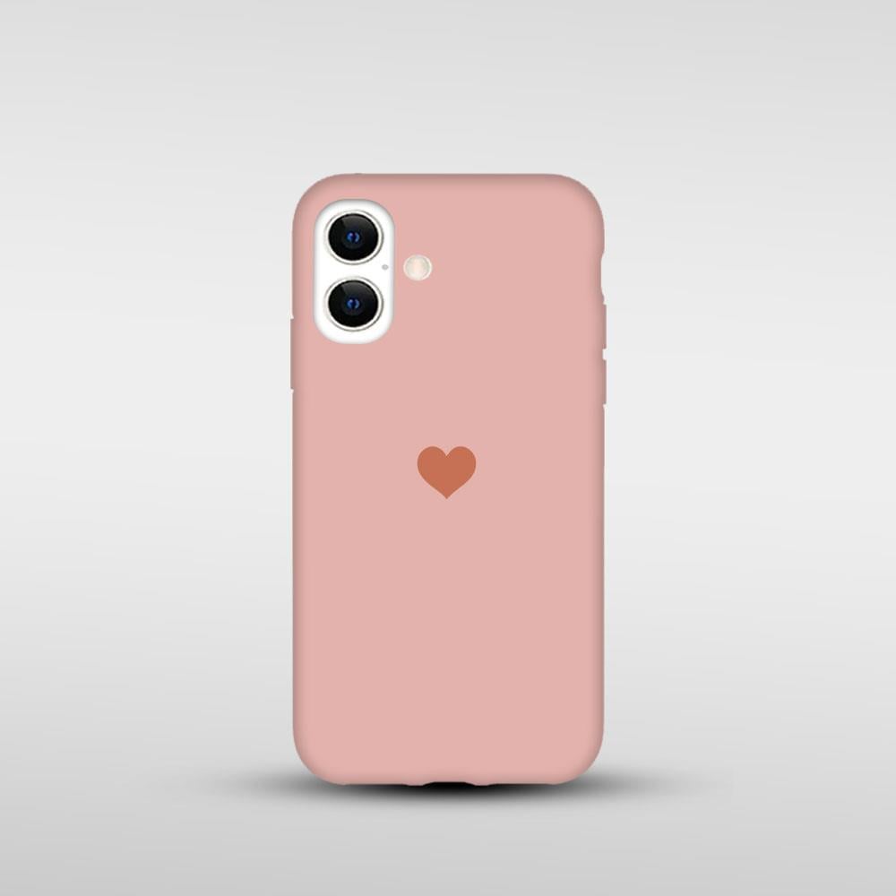 İphone Kalp Baskılı Tüm Model Lansman Kılıflar