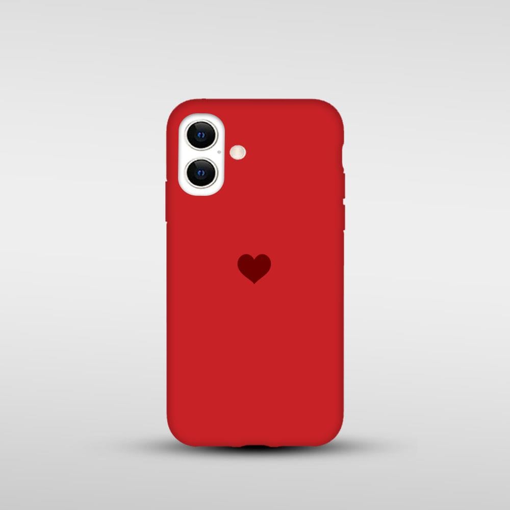 İphone Kalp Baskılı Tüm Model Lansman Kılıflar