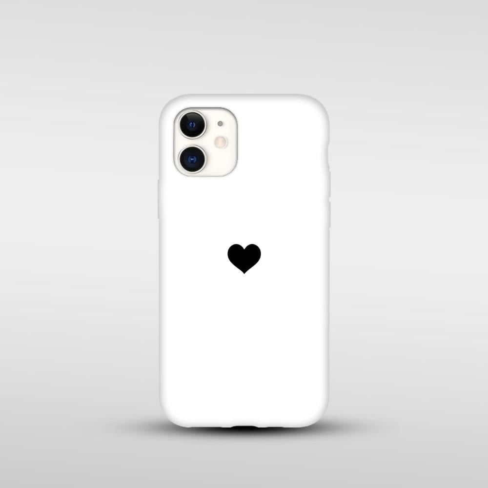 İphone Kalp Baskılı Tüm Model Lansman Kılıflar