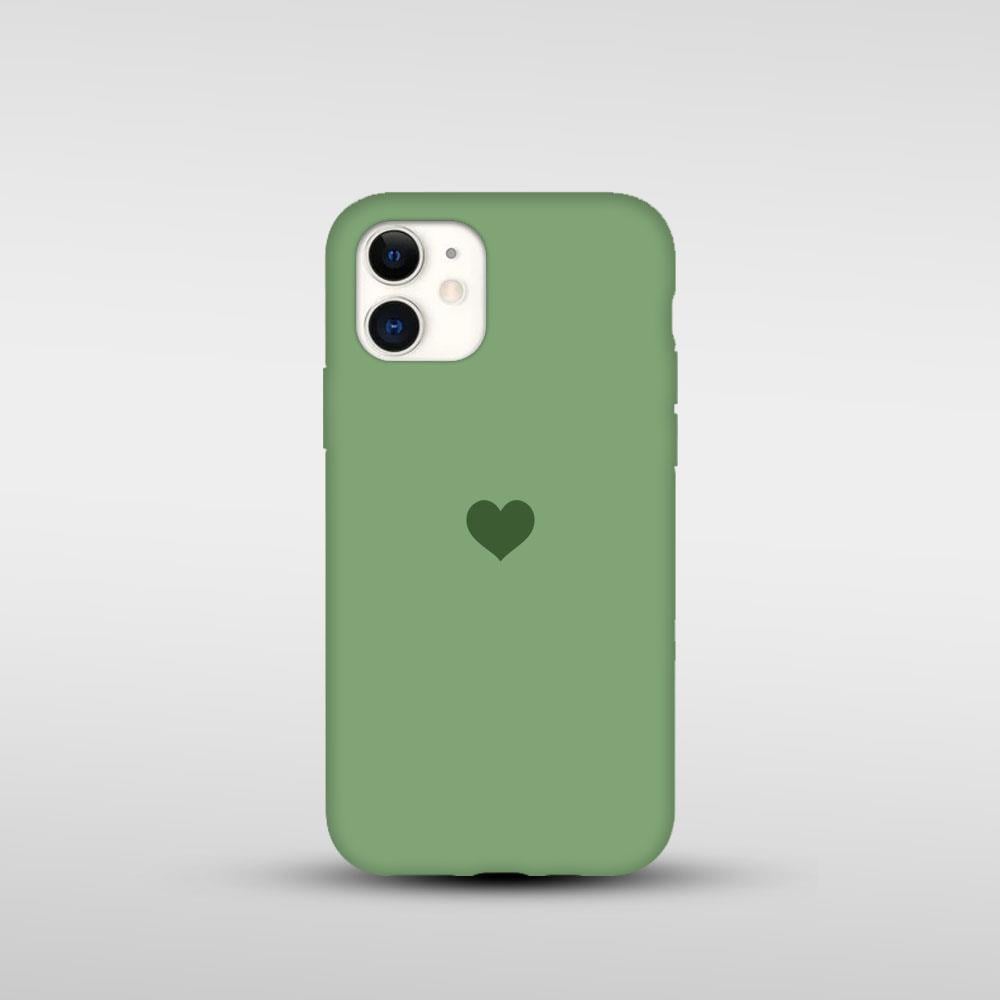 İphone Kalp Baskılı Tüm Model Lansman Kılıflar