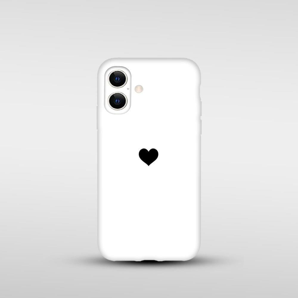 İphone Kalp Baskılı Tüm Model Lansman Kılıflar