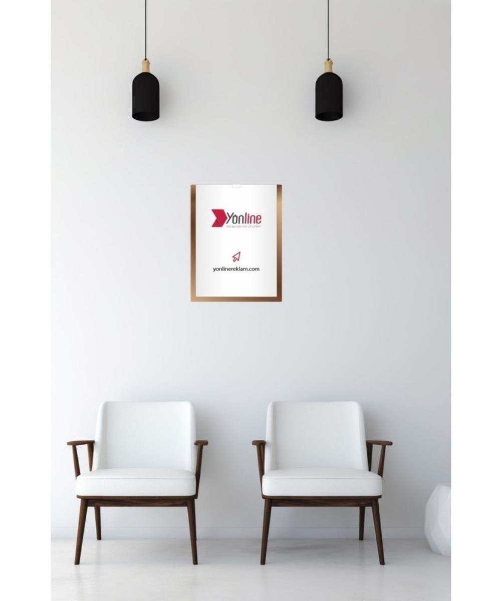 10 Adet A4 Bronz Aynalı Değiştirilebilir Föylük