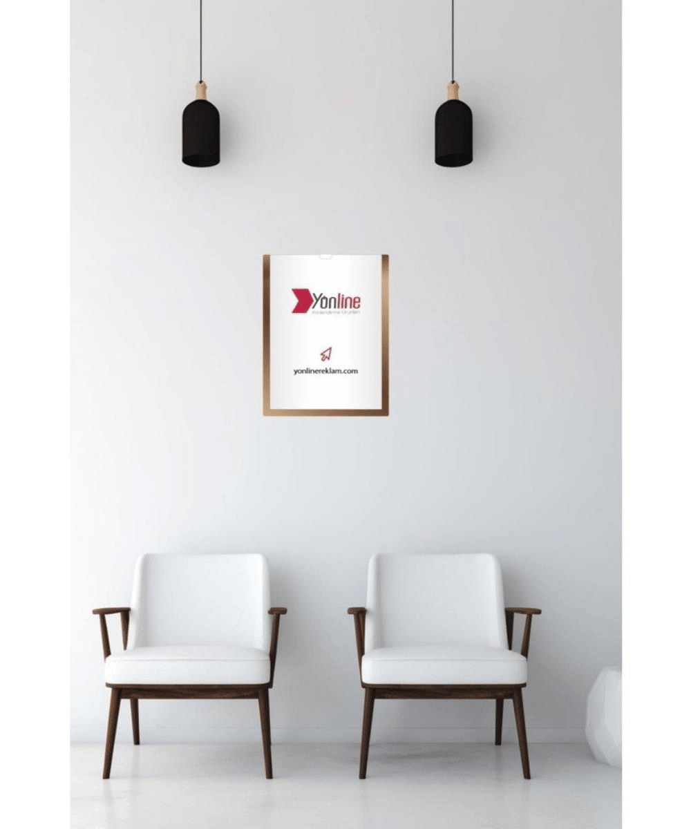 10 Adet A4 Bronz Aynalı Değiştirilebilir Föylük