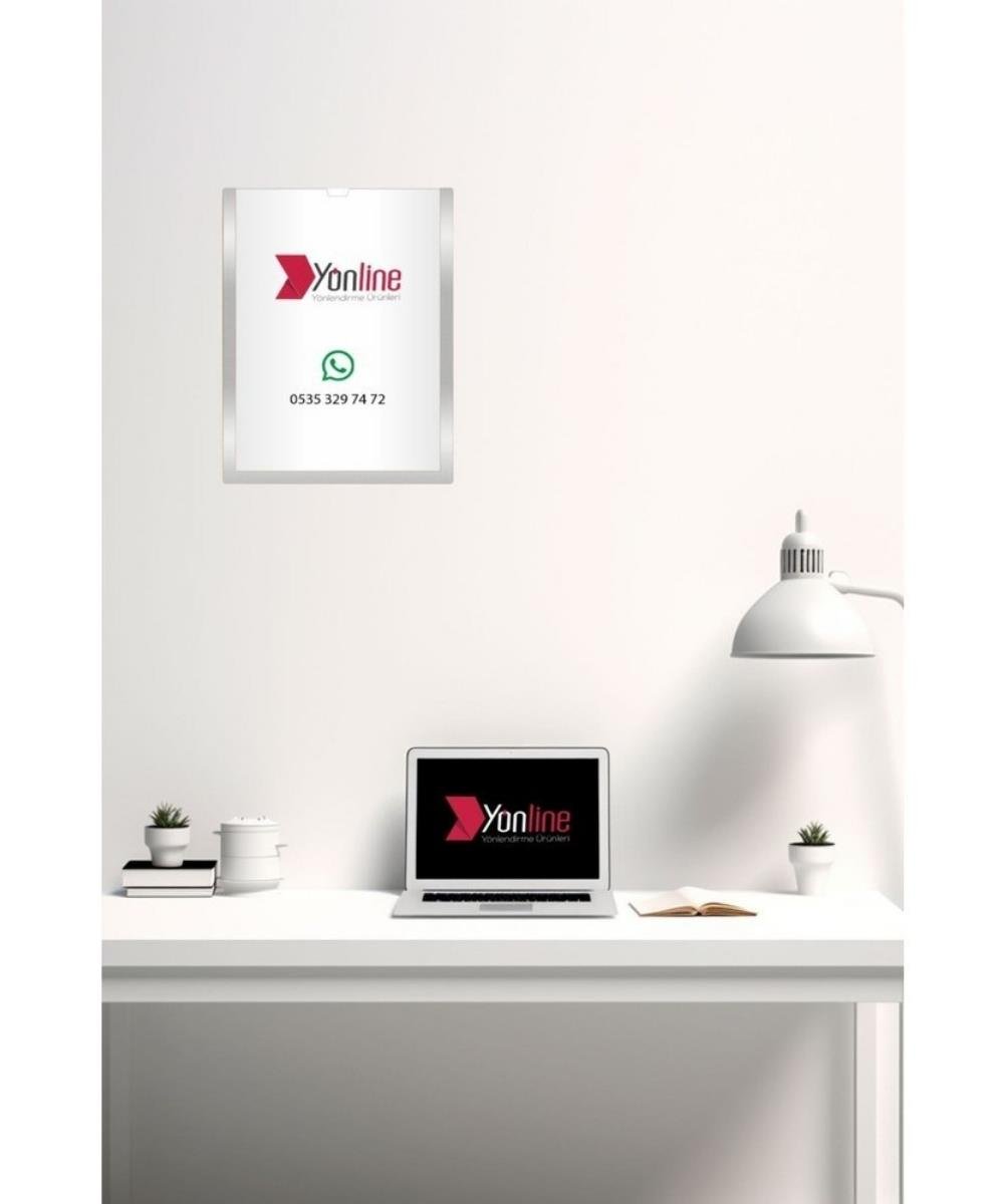 10 Adet A4 Gümüş Değiştirilebilir Föylük