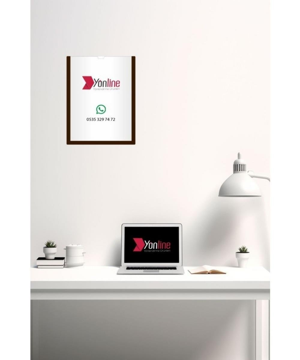 10 Adet A4 Kahve Değiştirilebilir Föylük