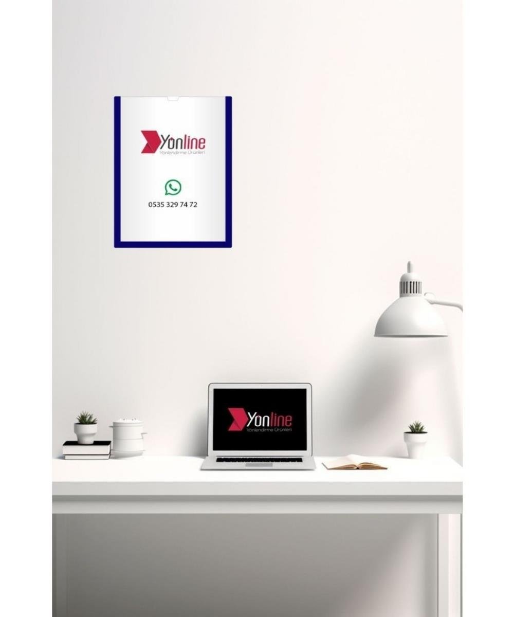 10 Adet A4 Lacivert Değiştirilebilir Föylük