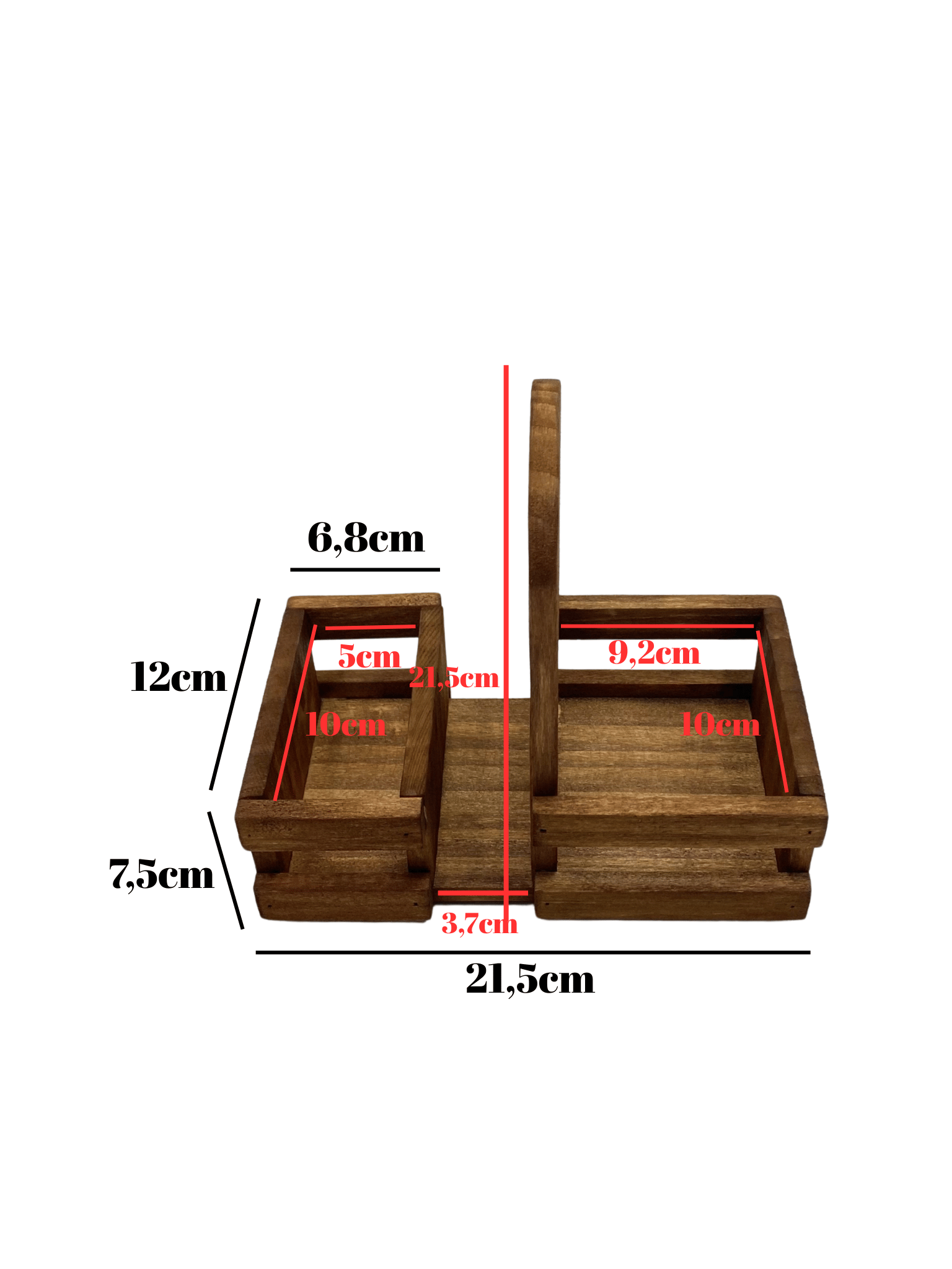 Ahşap Doğal Baharatlık Yağdanlık ve Peçetelik Takımı(SET)(BEYAZ ÇAM)(CEVİZ)