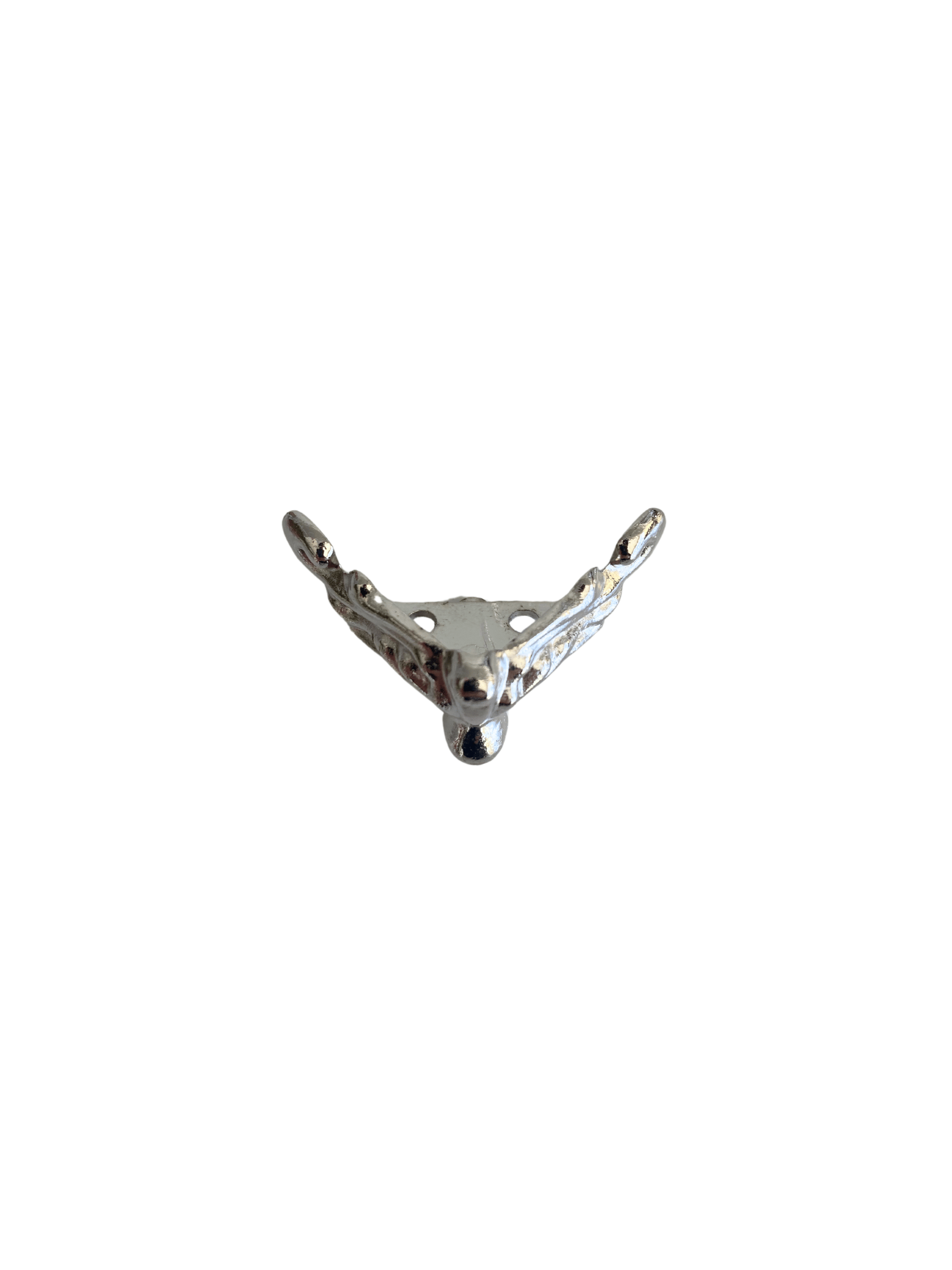 Anka 1.5cm Metal Ayak Çeyiz ve Hediye Kutusu Mobilya Ayağı(1.5cm)(GÜMÜŞ)