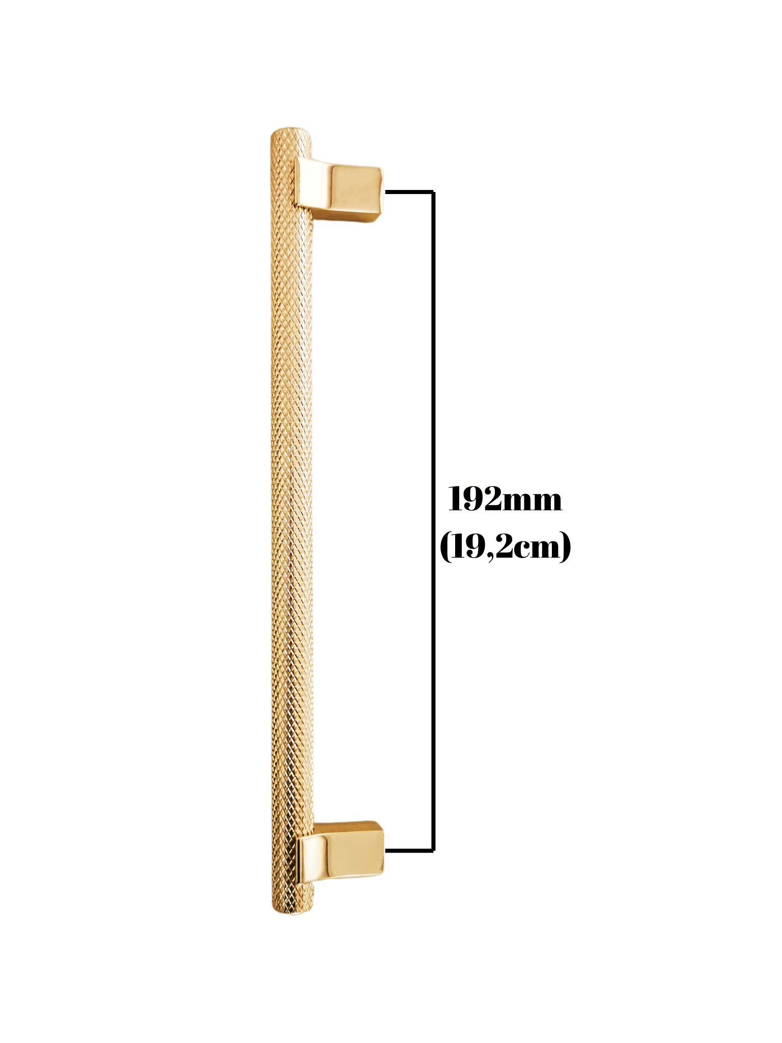 Arezzo Altın Sarısı Dolap Kulpu Mobilya Ahşap Dolap Kulpu(ALTIN)(METAL)(192mm - 256mm)