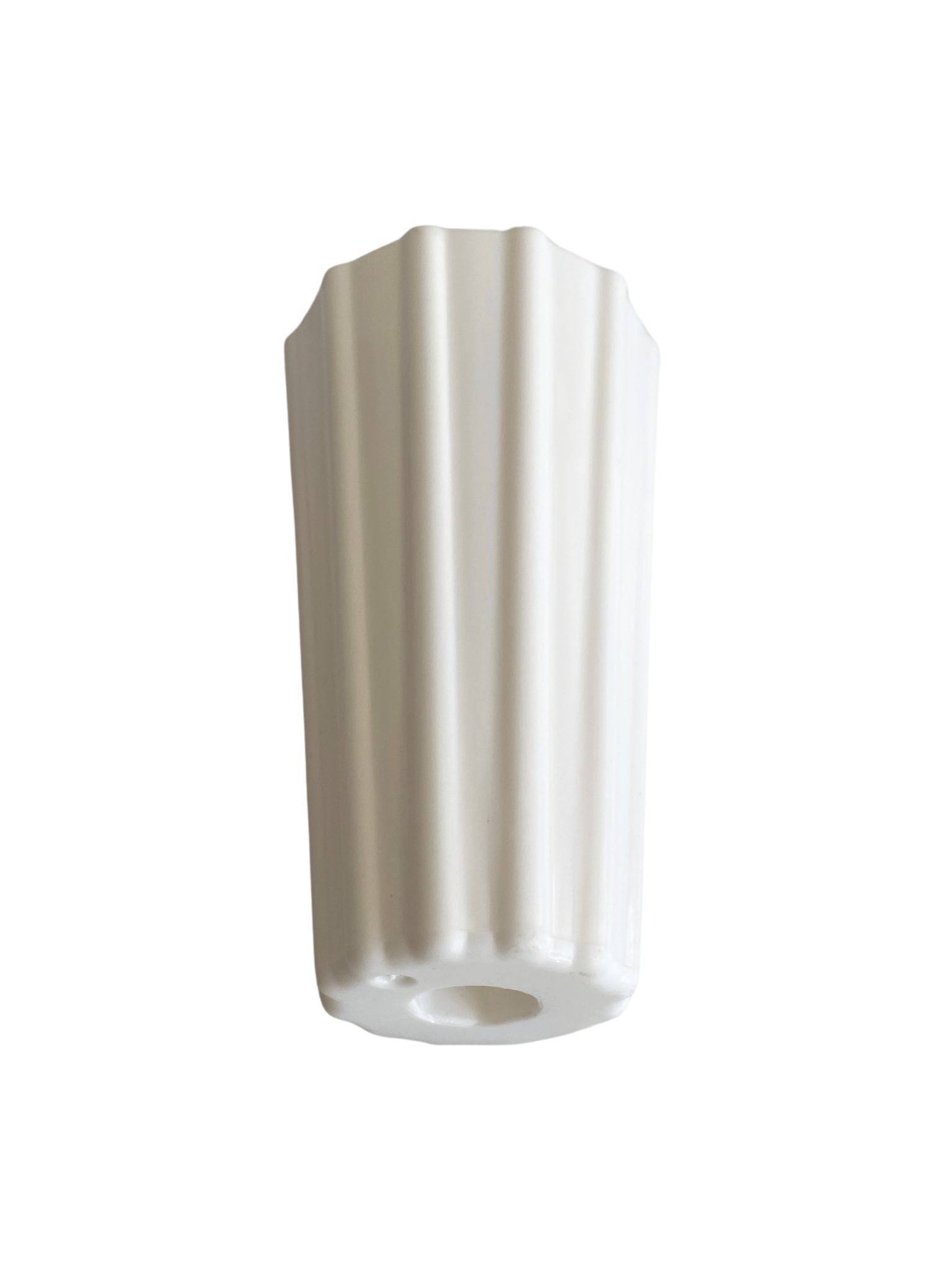 Armut Beyaz Plastik 12 cm Ayak 8 mm Vidalı Mobilya Koltuk ve Baza Ayağı(12cm)(BEYAZ)(8mm VİDALI PASOLU)