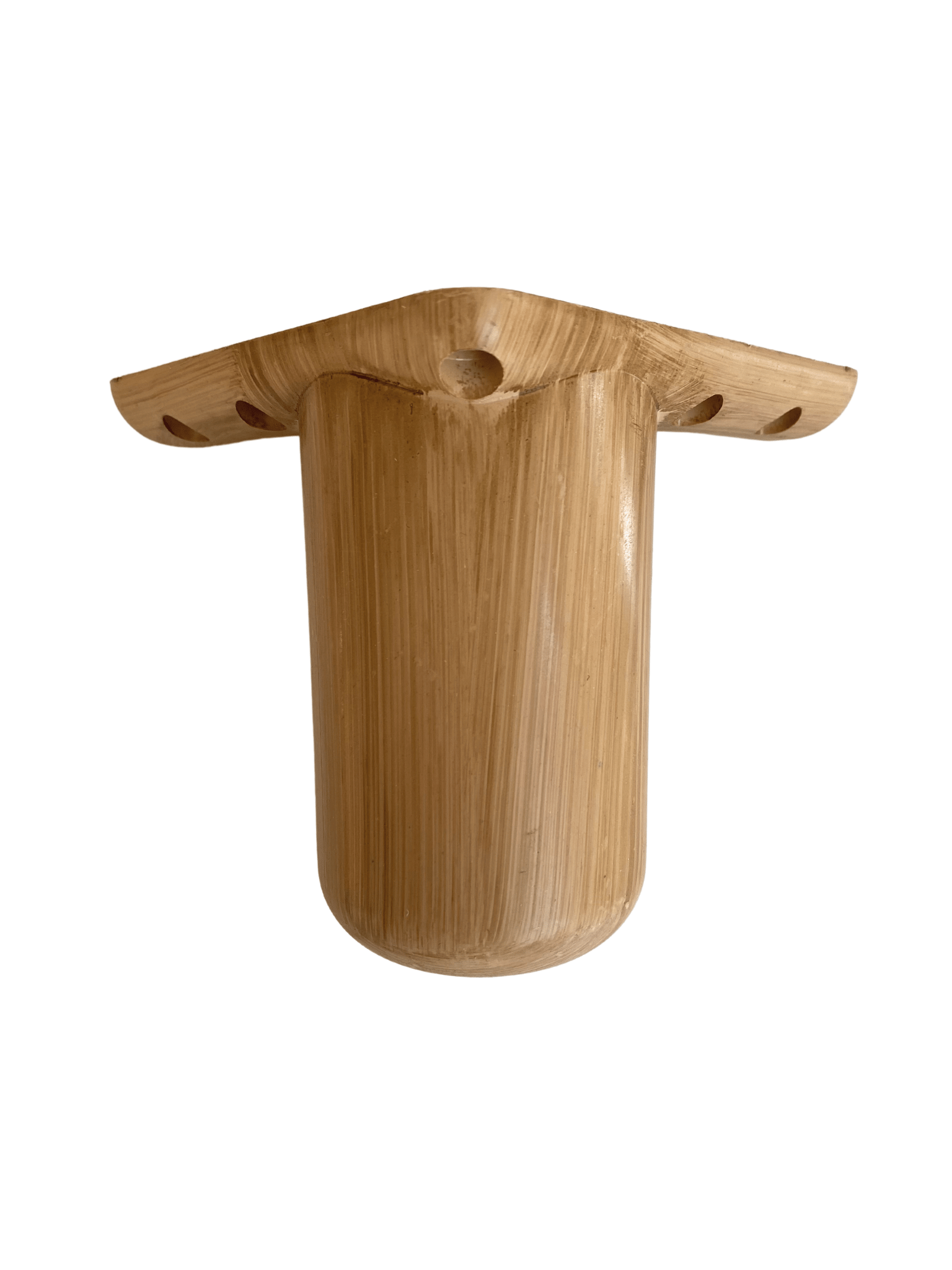 Bohem Yuvarlak 15CM Ahşap Desenli Plastik Ayak Mobilya Masa ve Dolap AYAĞI(15CM)(AHŞAP Desenli)