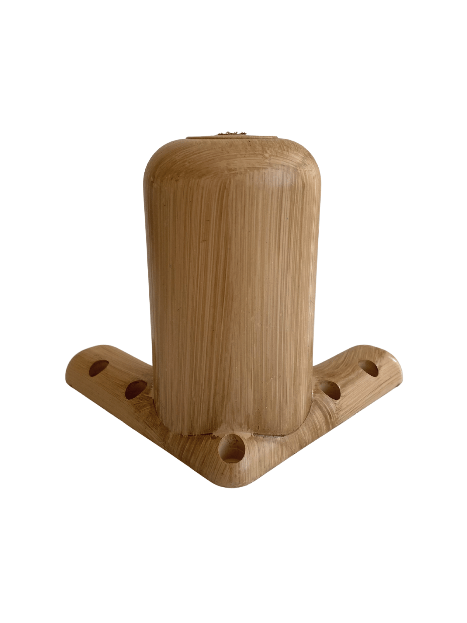 Bohem Yuvarlak 15CM Ahşap Desenli Plastik Ayak Mobilya Masa ve Dolap AYAĞI(15CM)(AHŞAP Desenli)