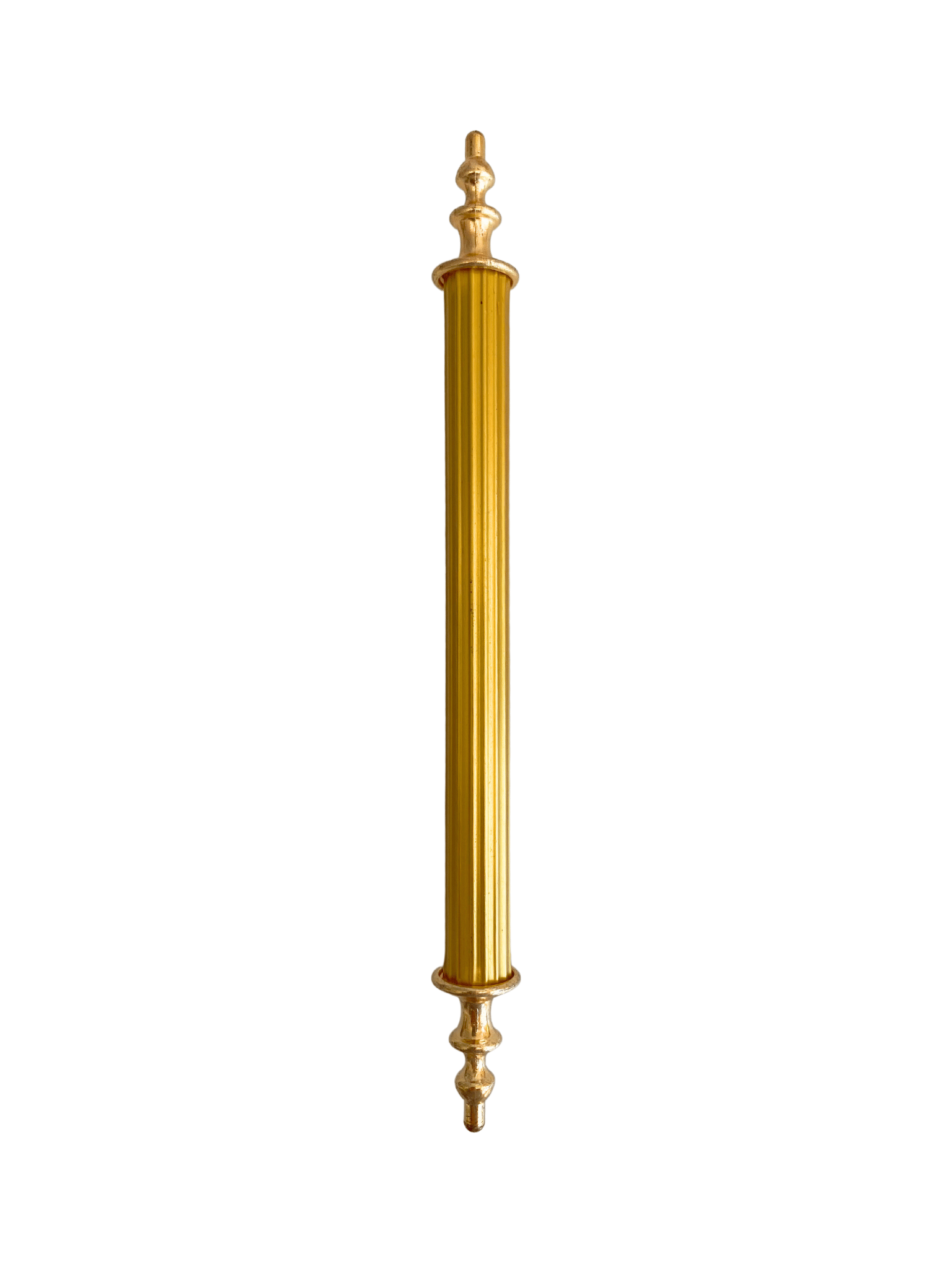 Desenli Boru Altın Alüminyum Dolap Kulpu Mobilya Kulpu(ALTIN)(96MM - 128MM)
