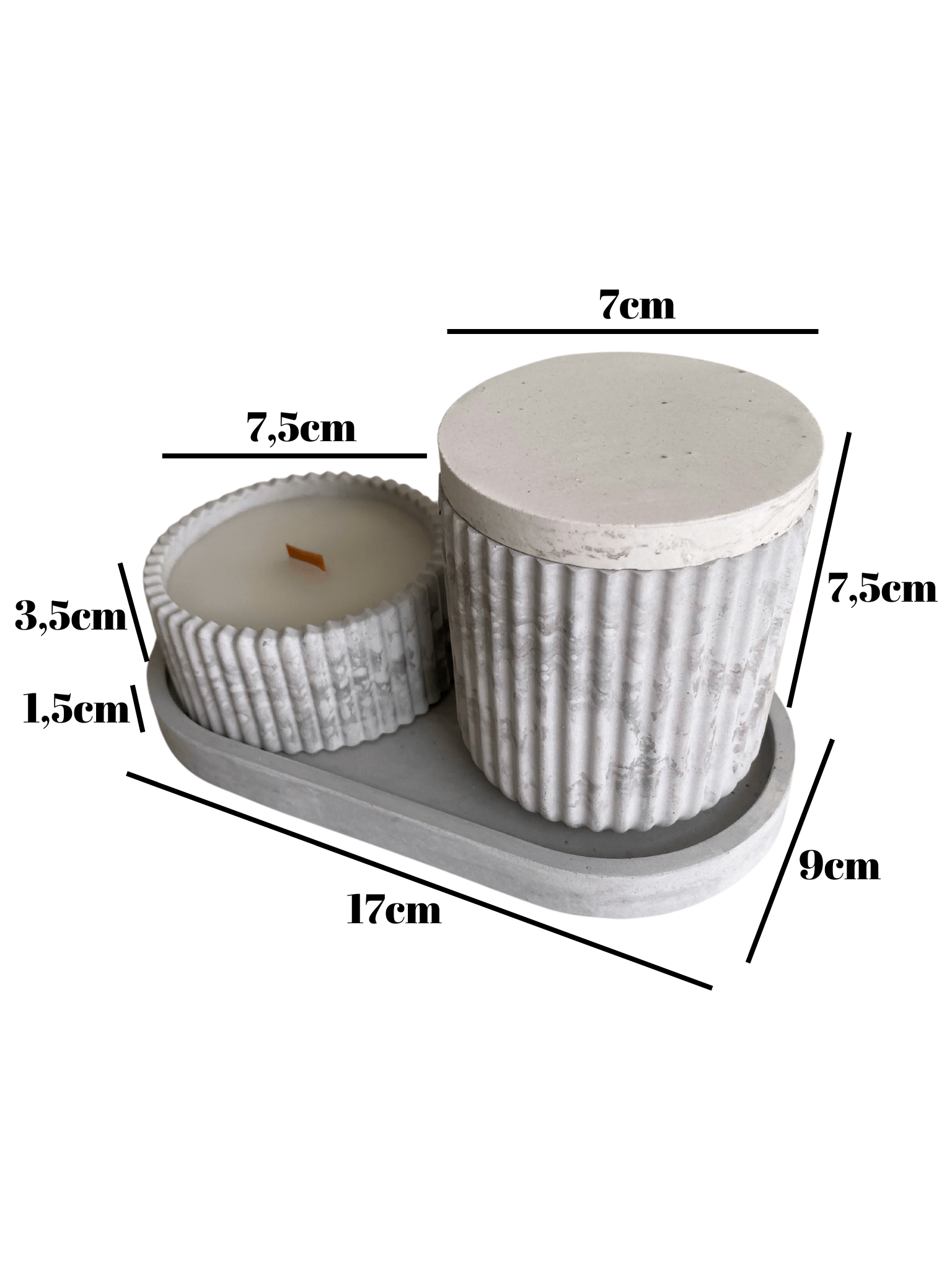 Desenli Desing 3'lü Set Kokulu Mumluk Dekoratif Mum Seti(KOKULU)(4 PARÇA)