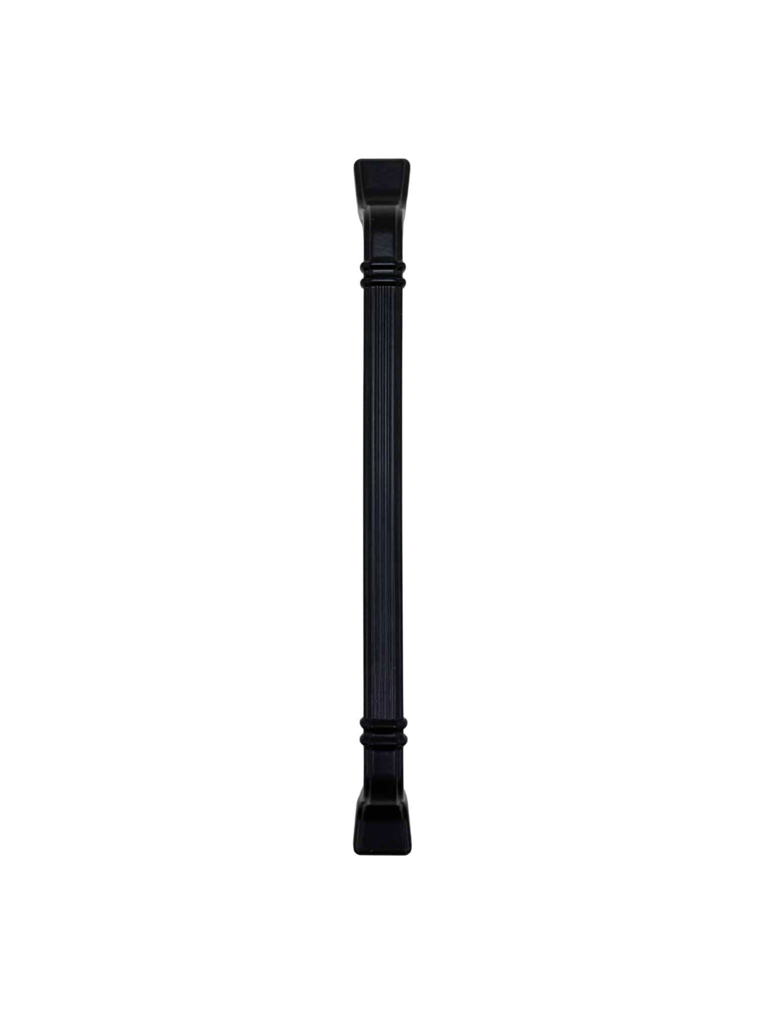 Havai Çizgili Siyah Metal Dolap Kulpu Mobilya ve Mutfak Dolap Kulpu(SİYAH)(160MM)