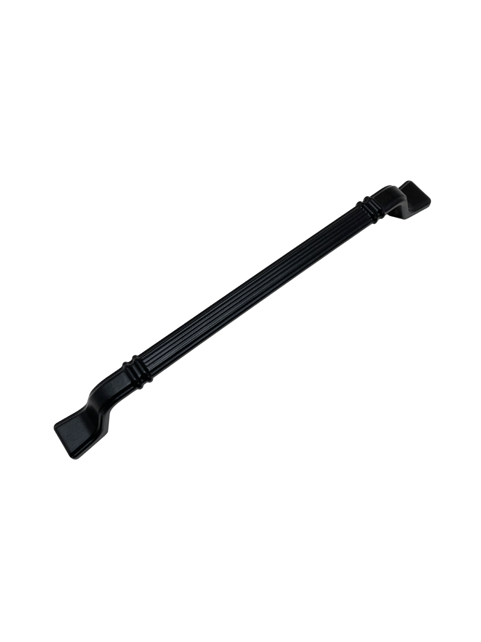 Havai Çizgili Siyah Metal Dolap Kulpu Mobilya ve Mutfak Dolap Kulpu(SİYAH)(160MM)