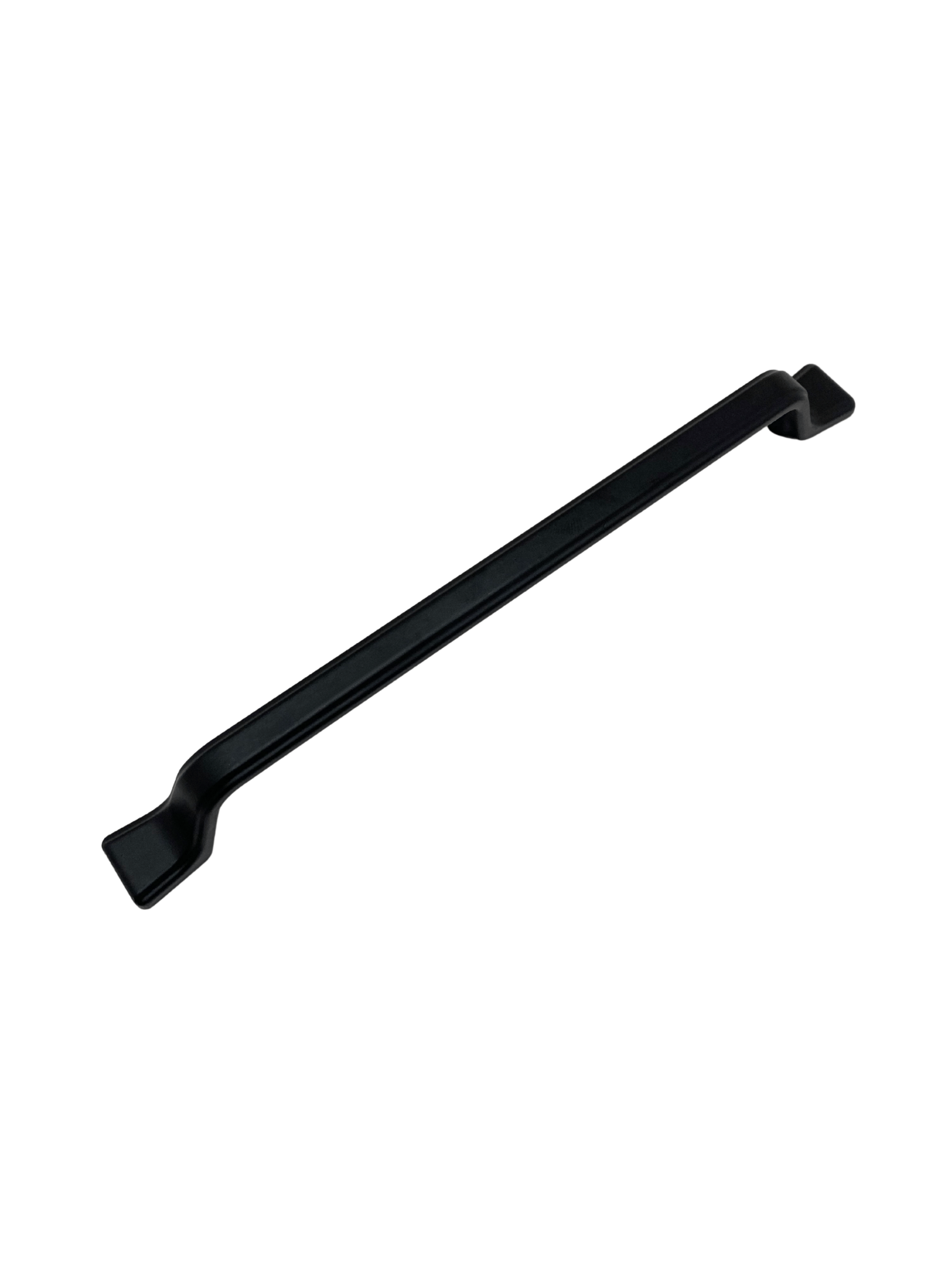 Havai Düz Siyah Metal Dolap Kulpu Mobilya ve Mutfak Dolap Kulpu(SİYAH)(160MM)