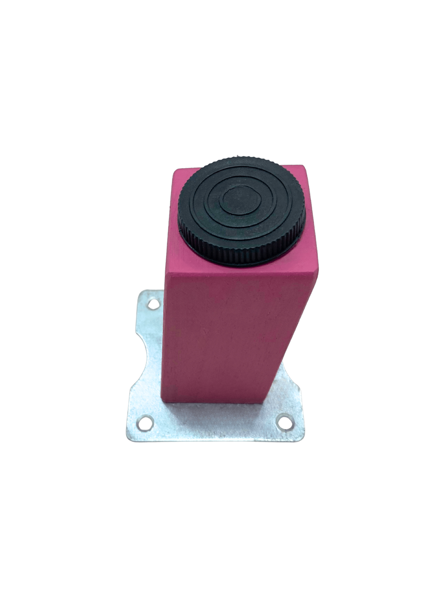 Kale Eğimli Ayarlı Ahşap Ayak Mobilya Masa ve Dolap Ayağı(PEMBE)