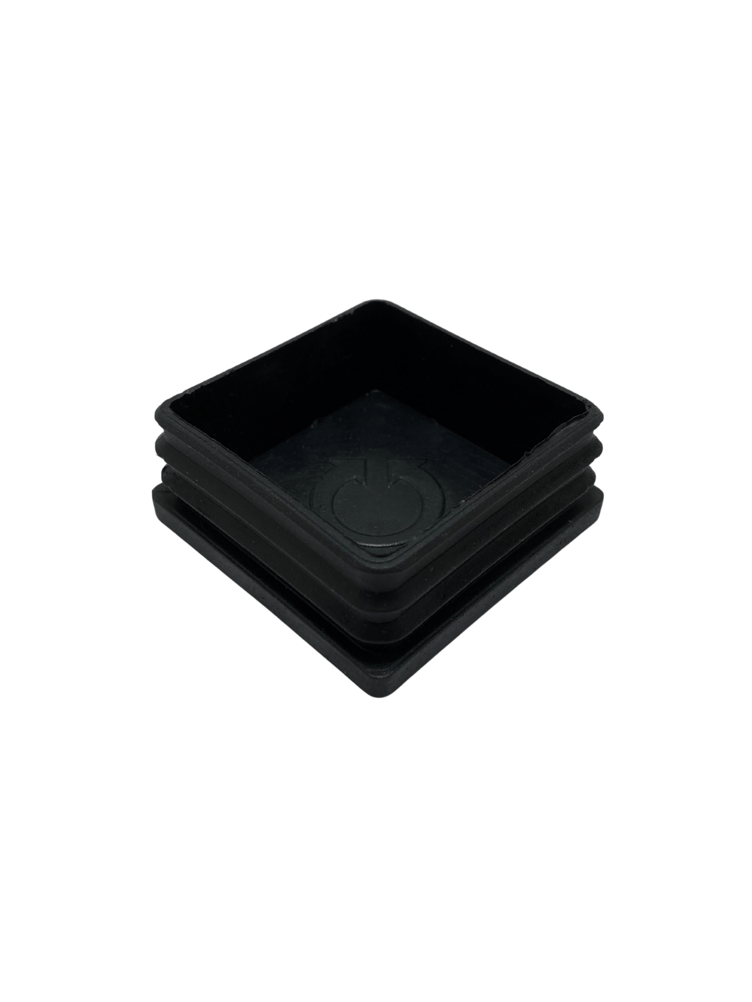 Kare Demir Profil İç Tapa Geçme Plastik Ayak Geçme Koruma Plastiği(100MM)(SİYAH)