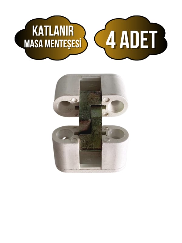 Katlanır Masa Menteşesi Akıllı Sehpa Masa Menteşesi(BEYAZ)
