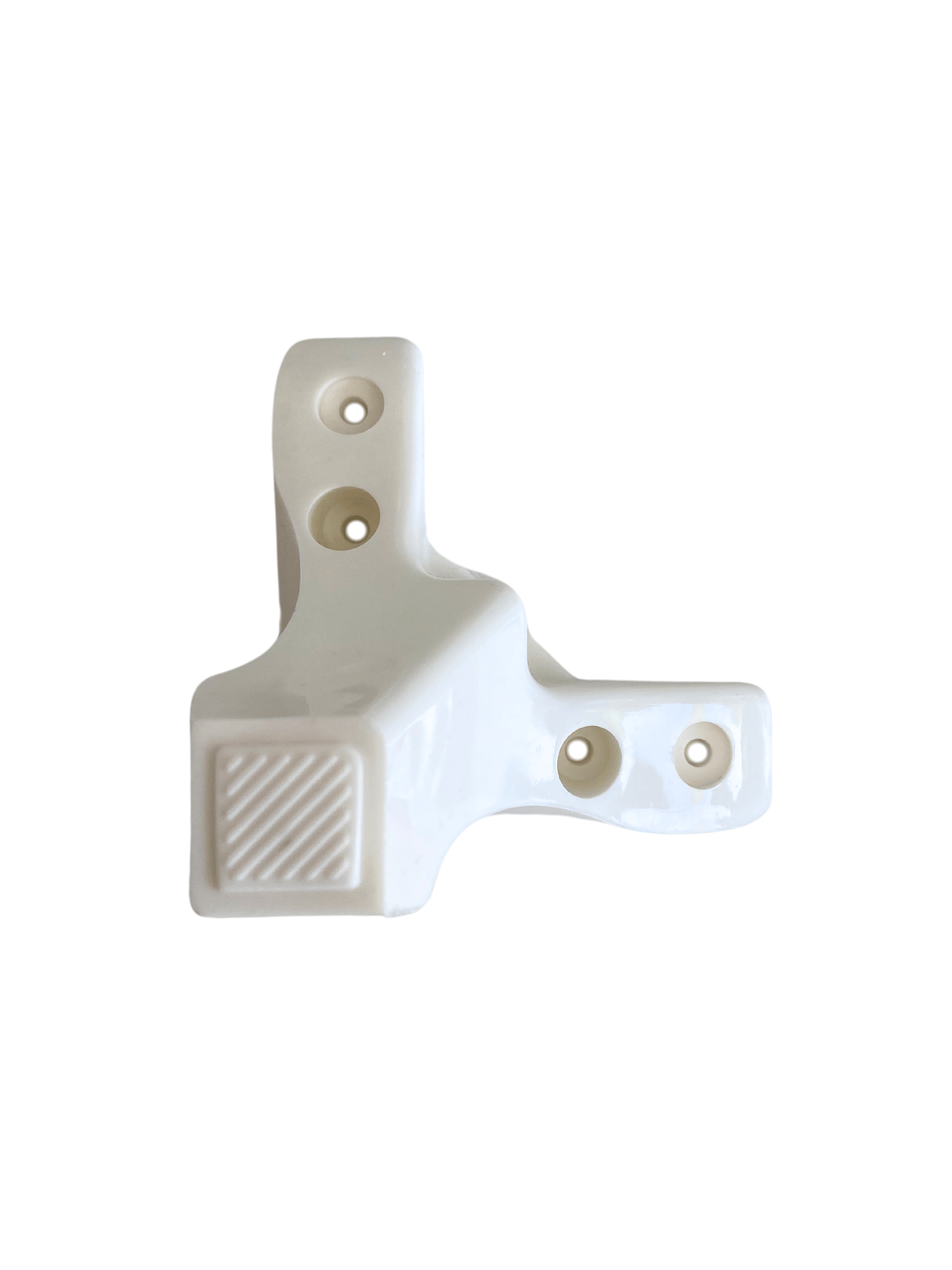 Lükens Beyaz 8cm Plastik Ayak Mobilya Masa ve Dolap Ayağı(8cm)(BEYAZ)