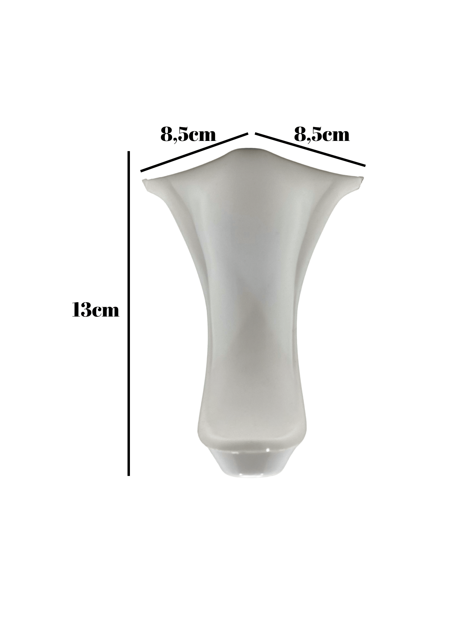 Lüx Lükens Beyaz 13cm Plastik Ayak Mobilya Masa ve Dolap Ayağı(BEYAZ)(13CM)