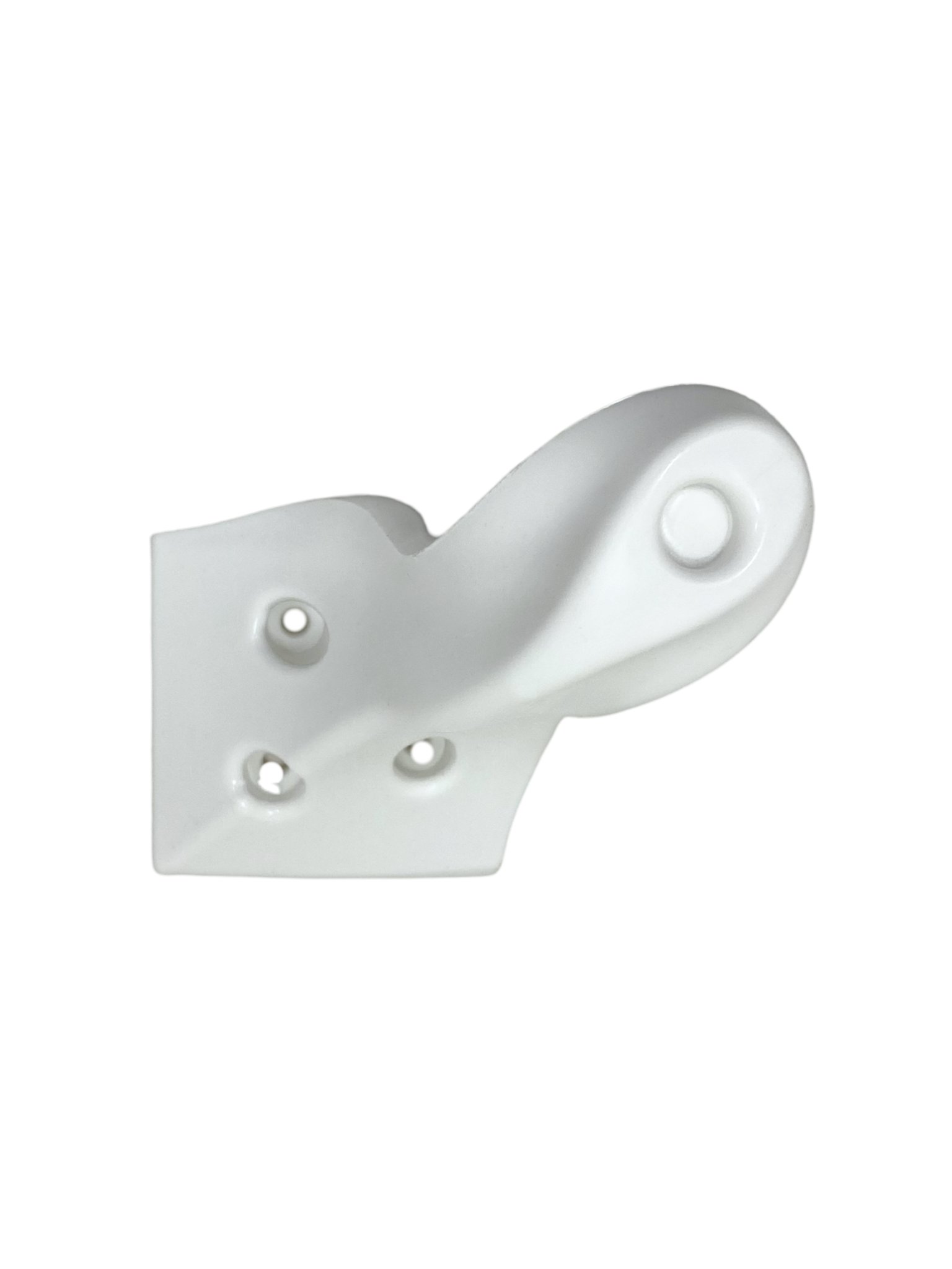 Lüx Lükens Beyaz 13cm Plastik Ayak Mobilya Masa ve Dolap Ayağı(BEYAZ)(13CM)