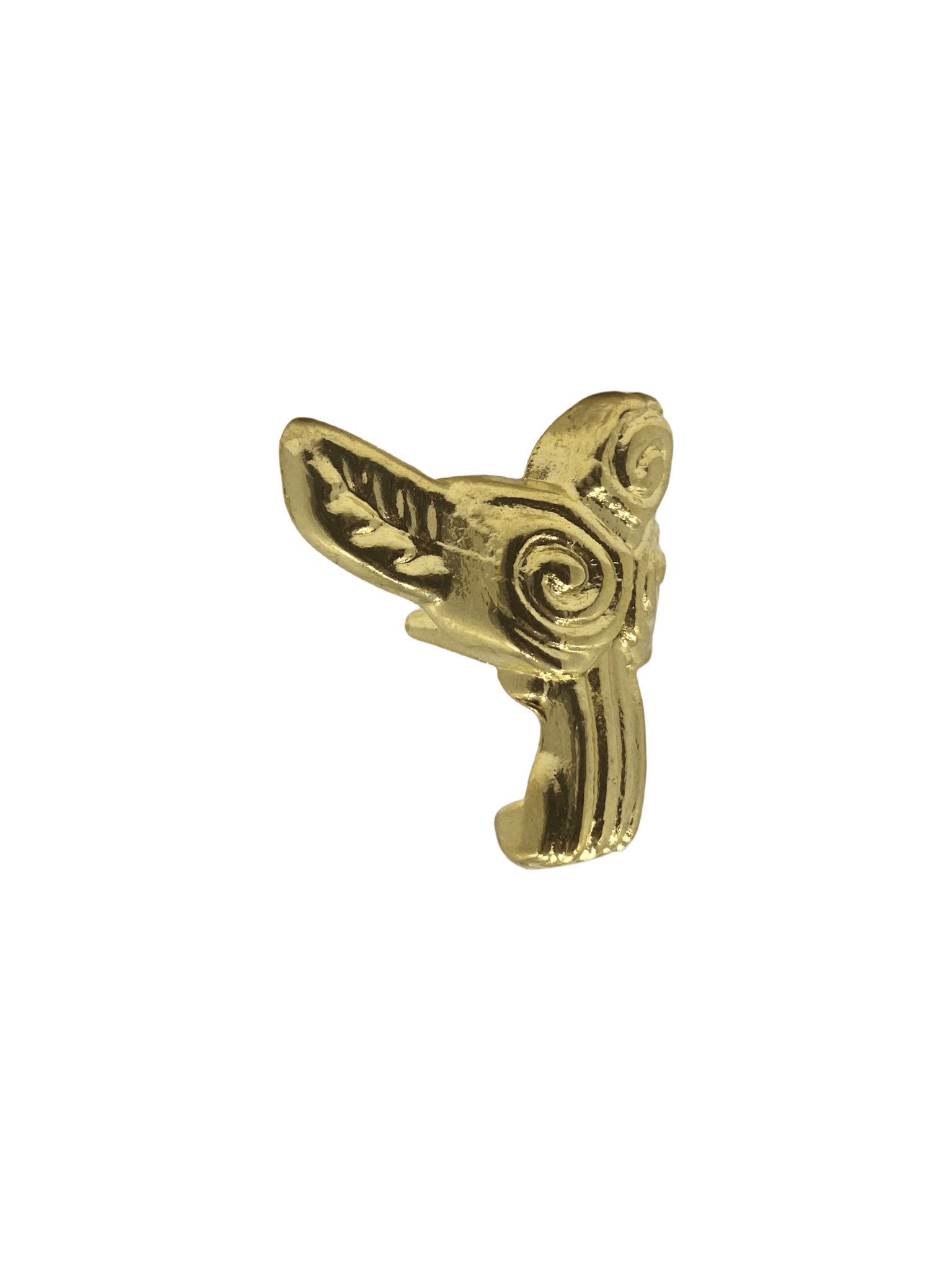 Melek 1.5cm Metal Ayak Çeyiz ve Hediye Kutusu Mobilya Ayağı(1.5CM)(ALTIN)