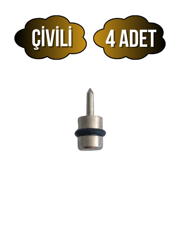Metal Çivili Raf Pimi Dolap Raf Altı Pimi(ÇİVİLİ)(METAL)