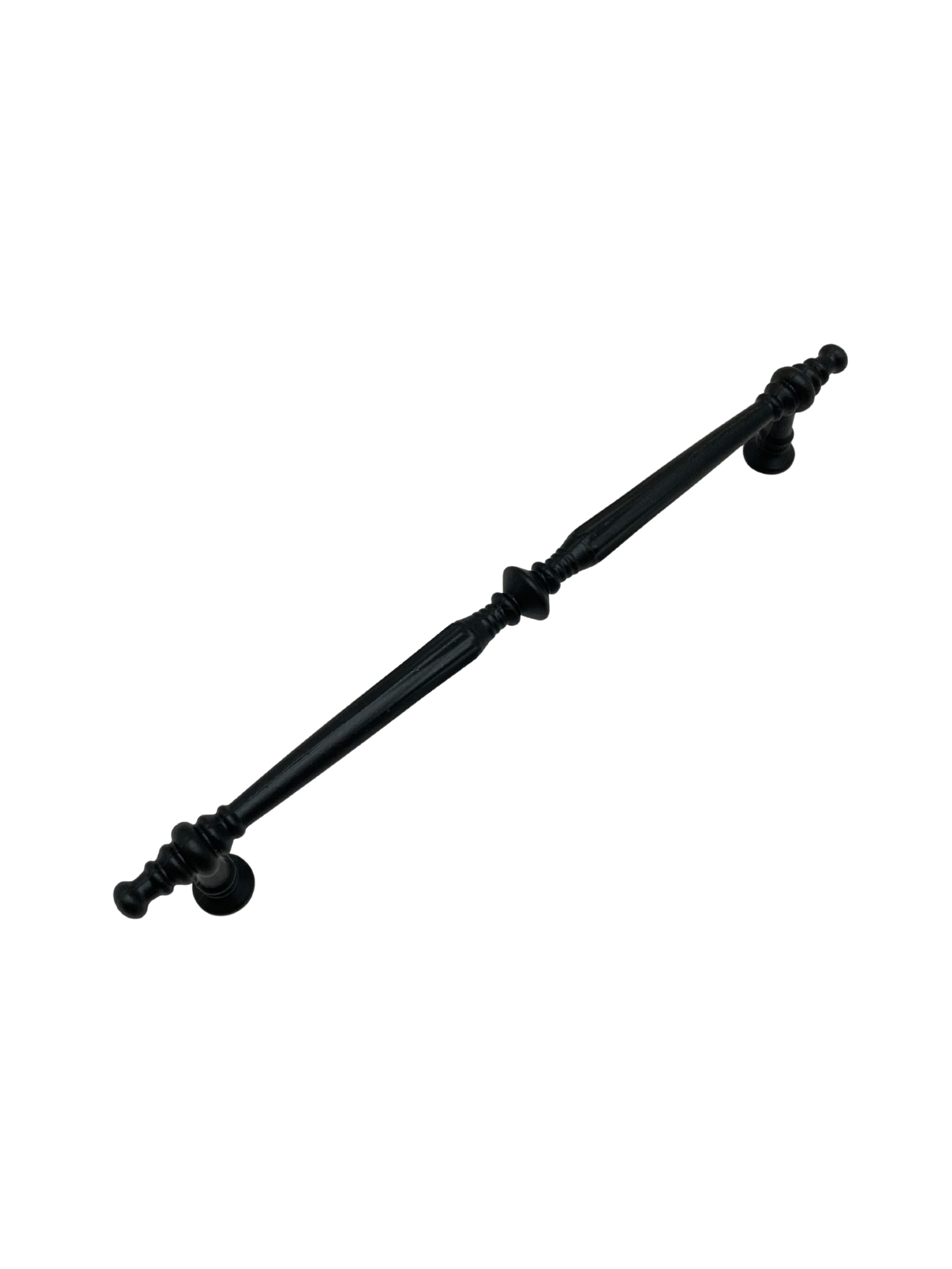 Muse Desenli Siyah Metal Dolap Kulpu Mobilya ve Mutfak Dolap Kulpu(SİYAH)(160MM)
