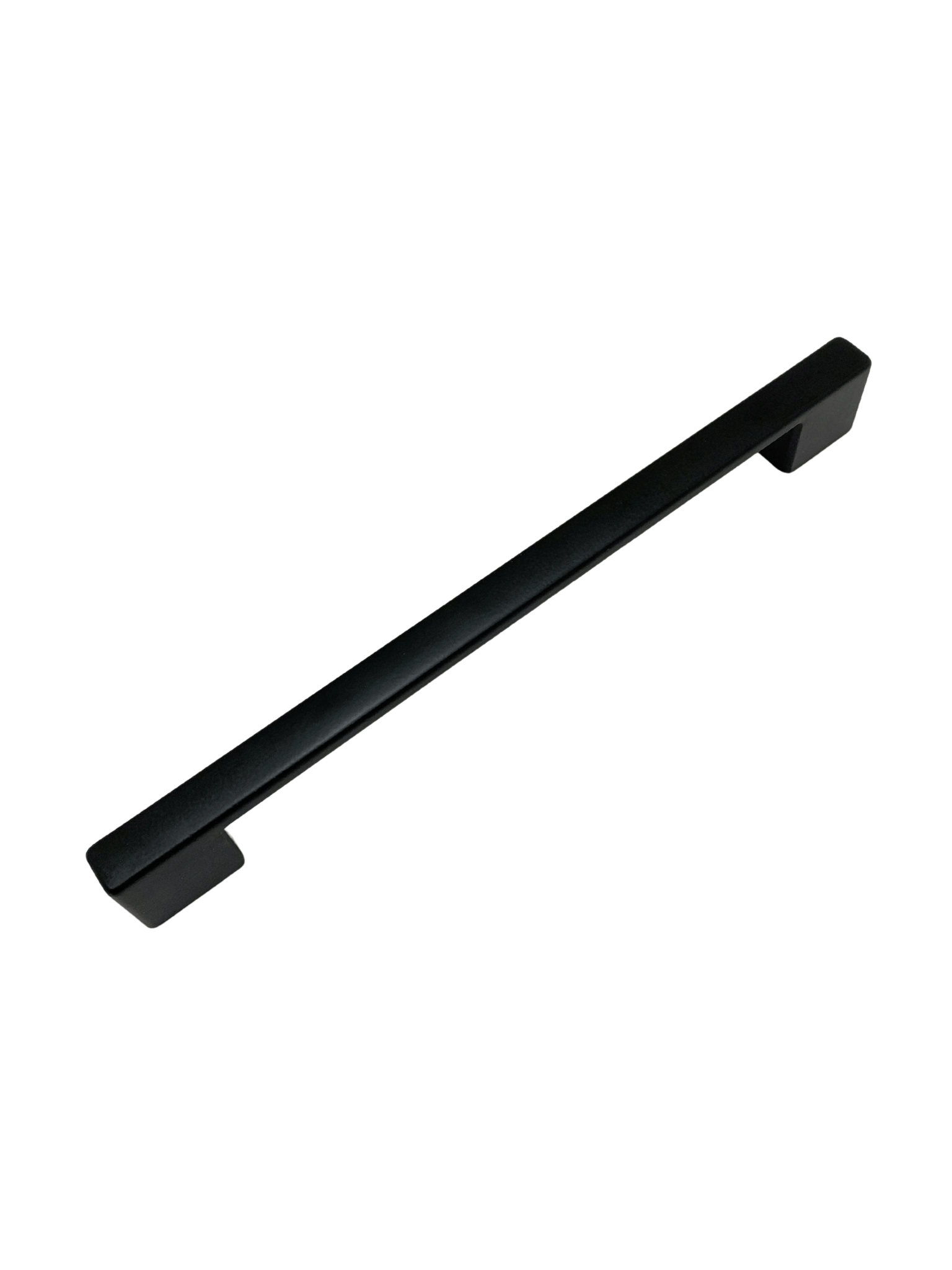 Nobel Köprü Düz Siyah Dolap Kulpu Mobilya ve Mutfak Dolap Kulpu(SİYAH)(160-192MM)
