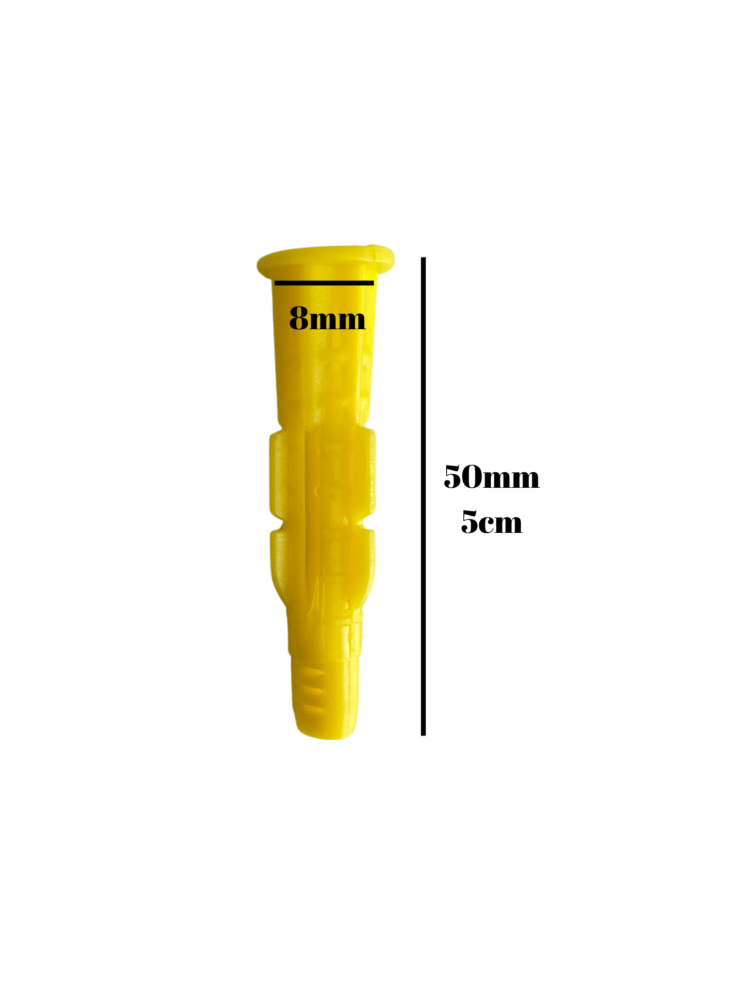 Roket Sarı 8mm Dübel Beton Tuğla Briket Dubeli(8mm)(SARI)(ROKET)
