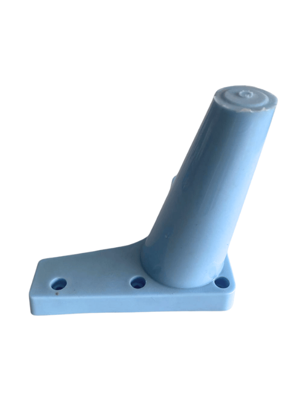 Rüzgar Plastik 14cm Ayak Mobilya Masa ve Dolap Ayağı(14CM)(MAVİ)