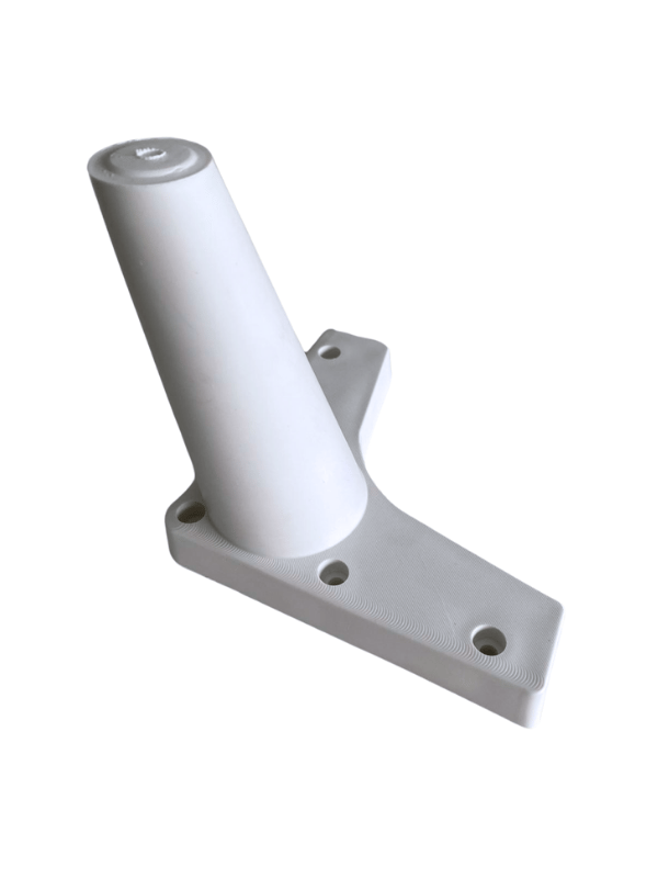 Rüzgar Plastik 14cm Ayak Mobilya Masa ve Dolap Ayağı(14CM)(BEYAZ)