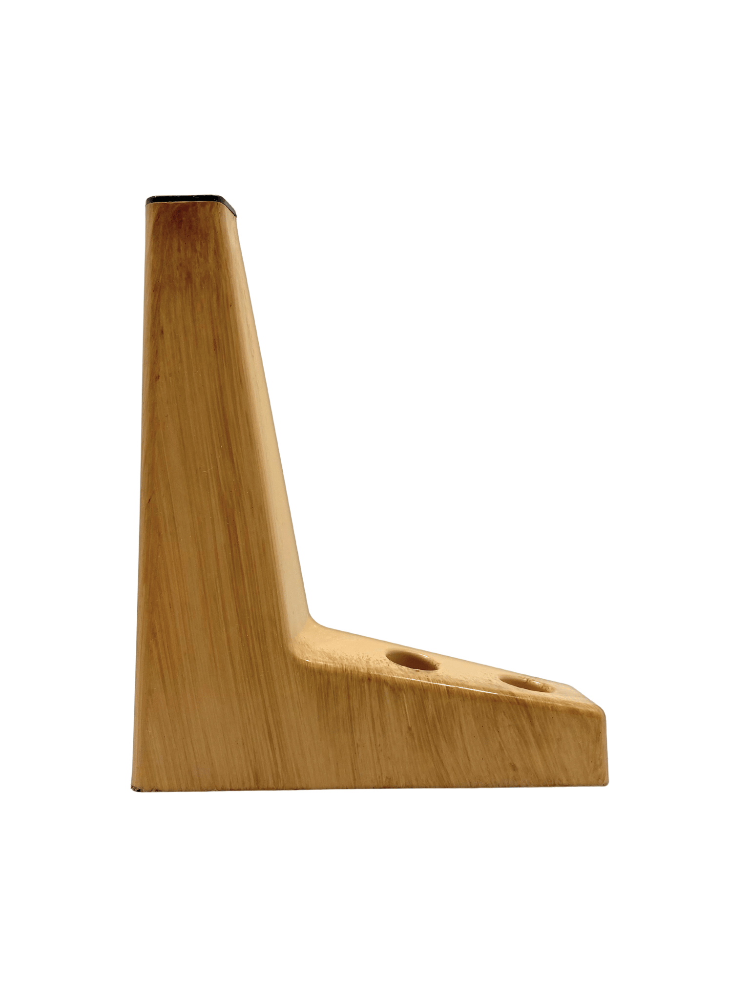 Serçe Düz 15CM Plastik Ayak Mobilya Masa ve Dolap Ayağı(15CM)(MEŞE)