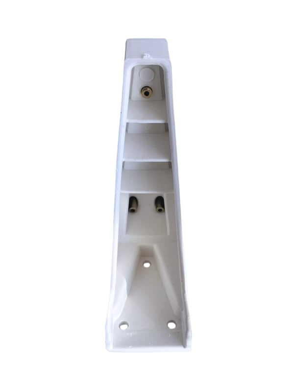 STİL 15CM Plastik Ayak Mobilya Masa ve Dolap Ayağı(15CM)(BEYAZ - ALTIN)