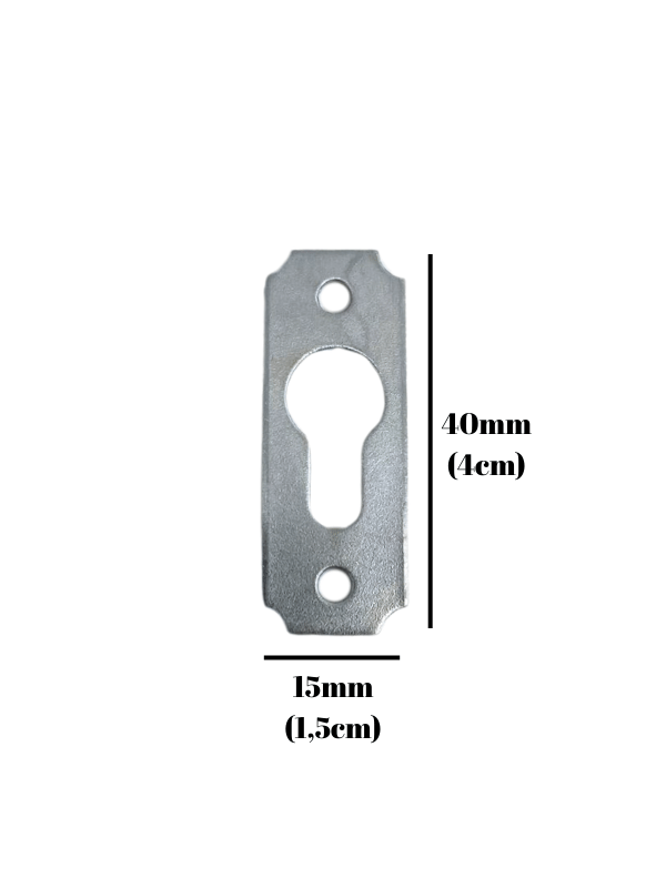 Tablo ve Çerçeve Askı Demiri Düz Askı Aparatı (Metal Boy:40 mm En:15 mm)