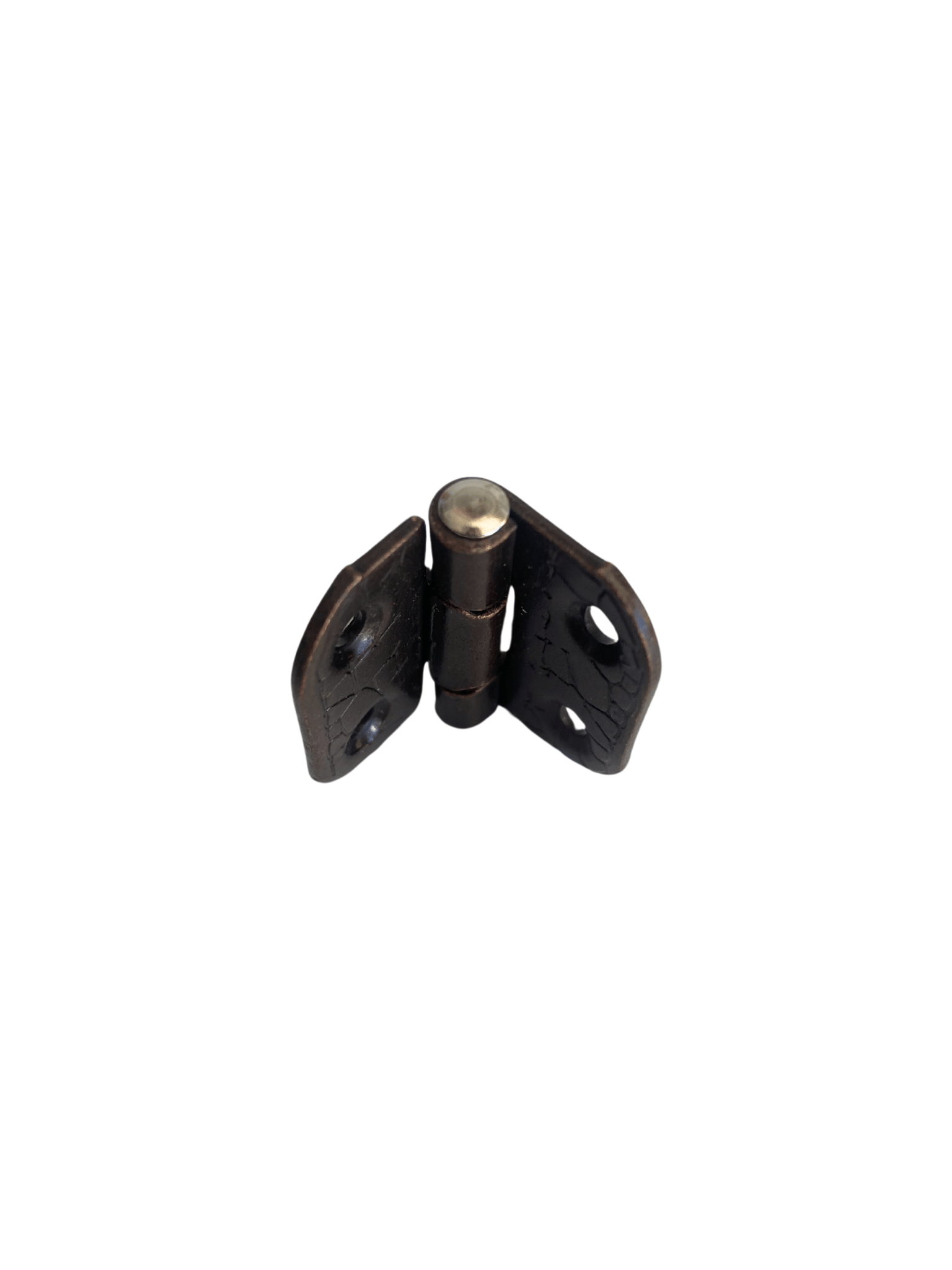 Tavla Menteşesi Stoplu Mobilya Kutu Menteşesi(BRONZ)(En:3cm Boy:3cm)