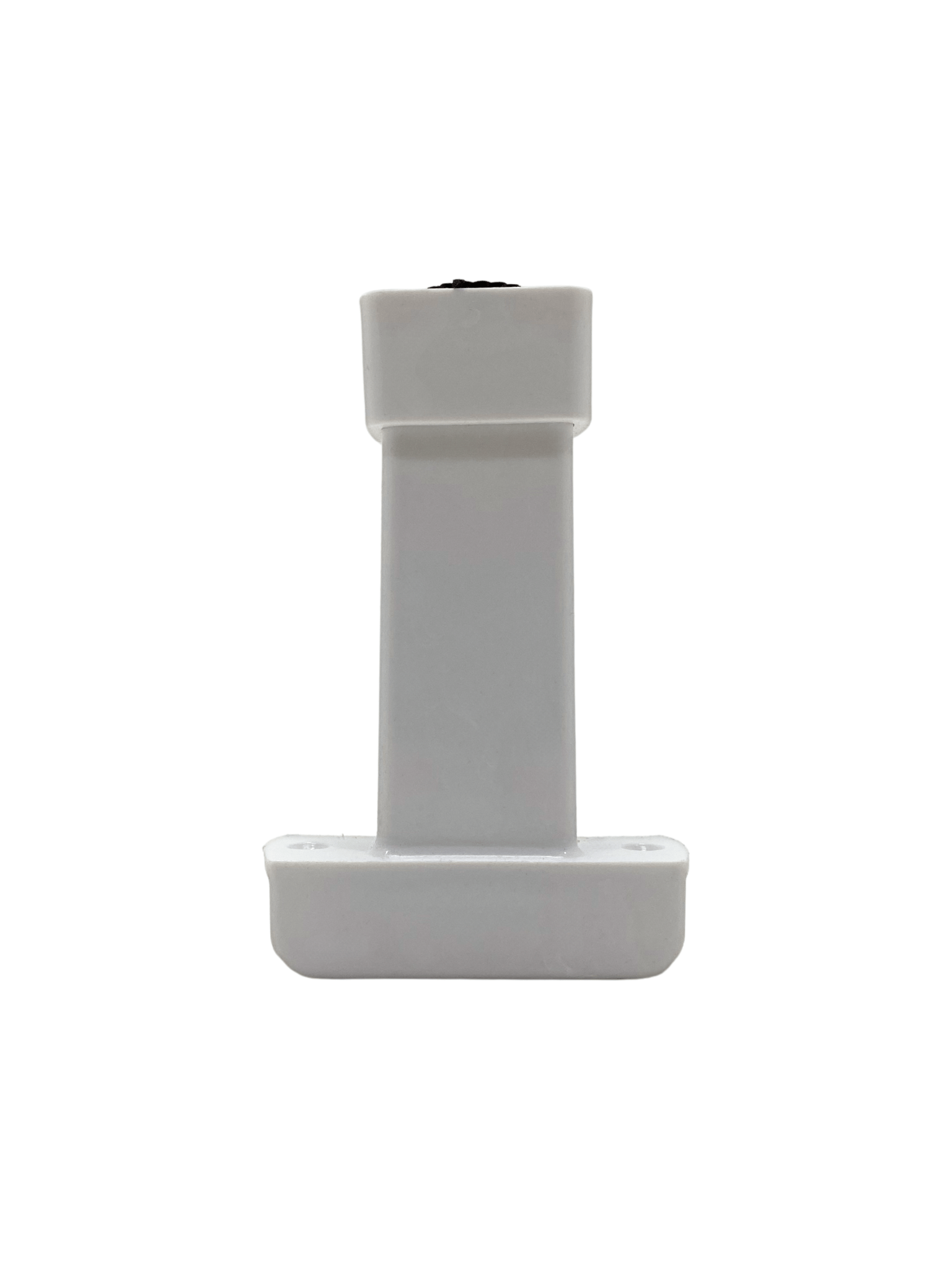 U Geçme Beyaz Plastik Ayarlı Ayak Mobilya Masa ve Dolap Ayağı(BEYAZ)(6CM - 10CM)