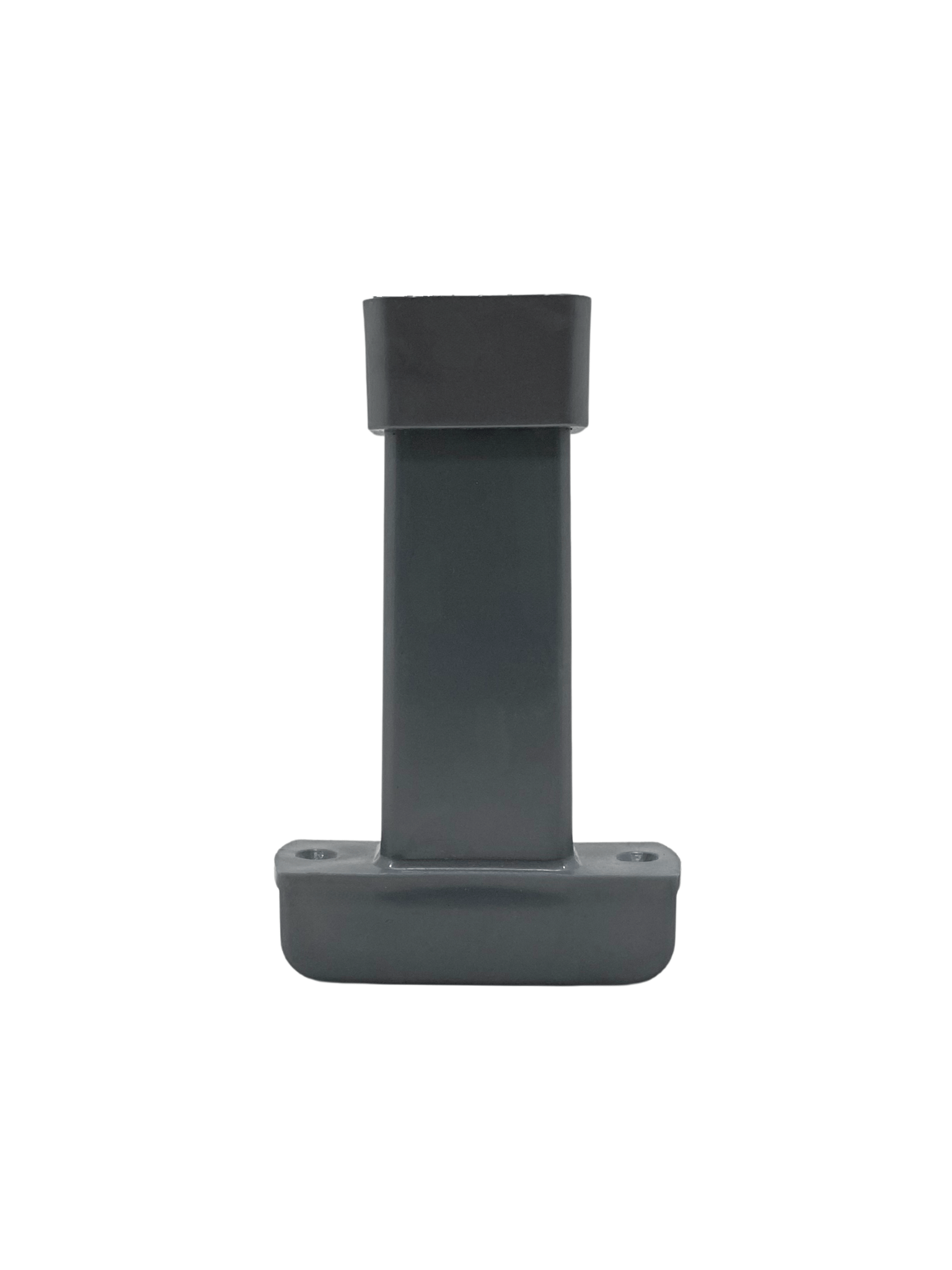 U Geçme Gri Plastik Ayarlı Ayak Mobilya Masa ve Dolap Ayağı(GRİ)(6CM - 10CM)