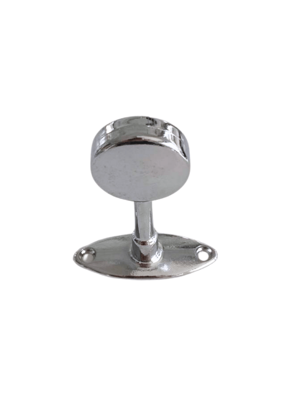 Yuvarlak Ayaklı Kapalı Askı Borusu Flanşı Mobilya Yuvarlak Boru Flanşı (Boru Çapı:25 mm)